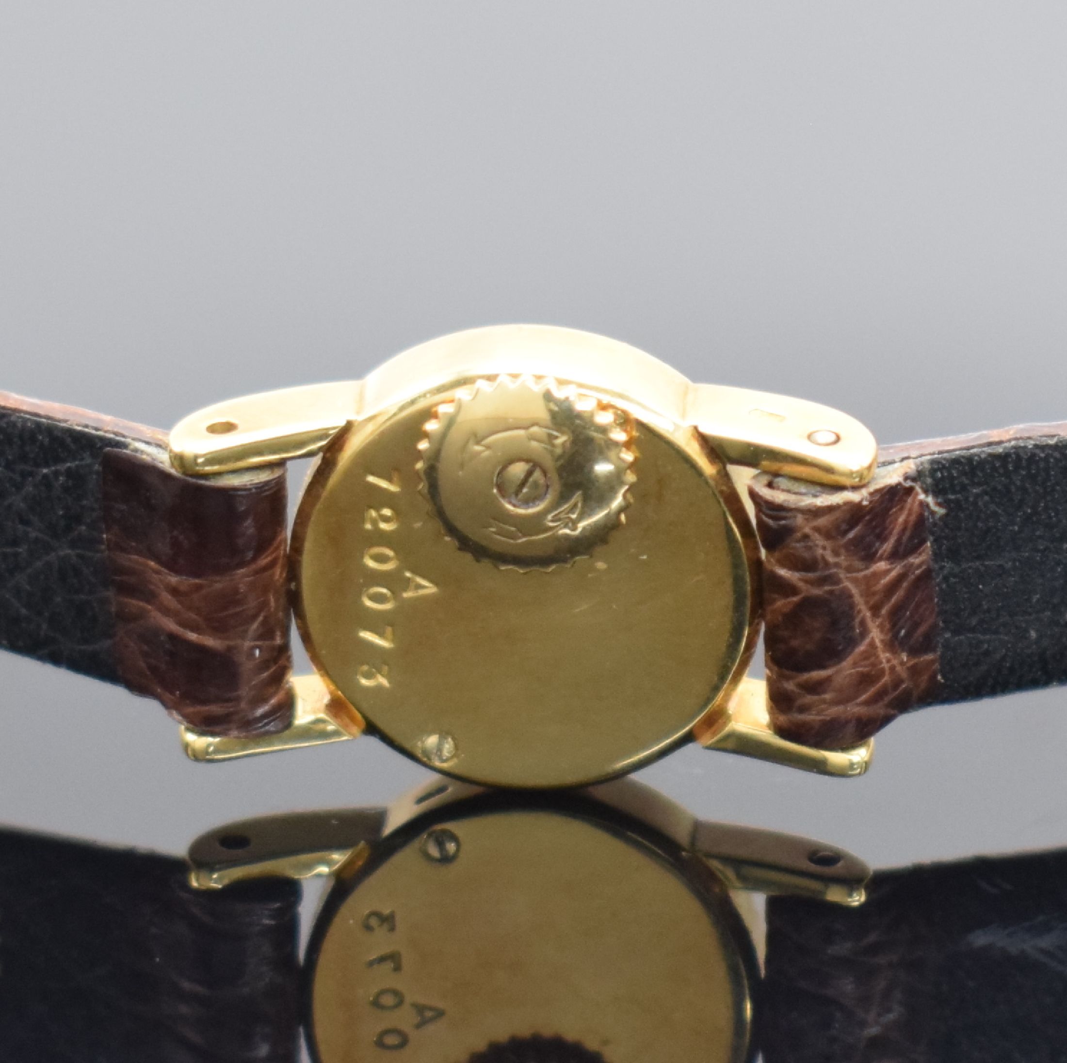 Detail j: LONGINES & Jaeger-LeCoultre 3 Armbanduhren in GG & RG 585/000, Schweiz/USA um 1950, 2x Handaufzug, 1x Backwinder, 1x 2-teiliges Gehäuse, 2 ...