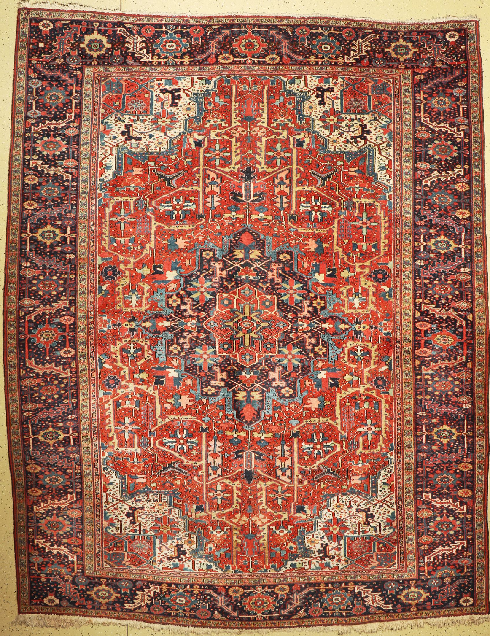 Heriz alt, Persien, um 1930/1940, Wolle aufBaumwolle, ca. 360 x 280 cm, EHZ: 2