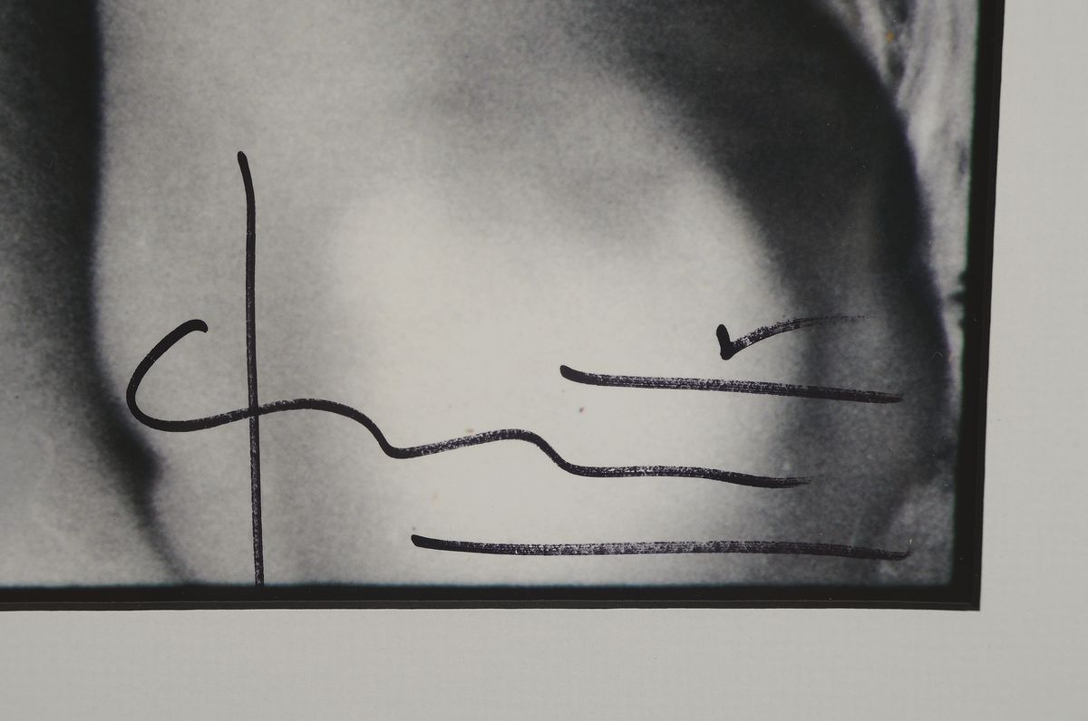 Detail a: Bert Stern, 1926 Brooklyn - New York 2013, Fotografie auf dickem, mattem Fotopapier, "Brigitte Bardot", handsigniert und num. 19/36, ...