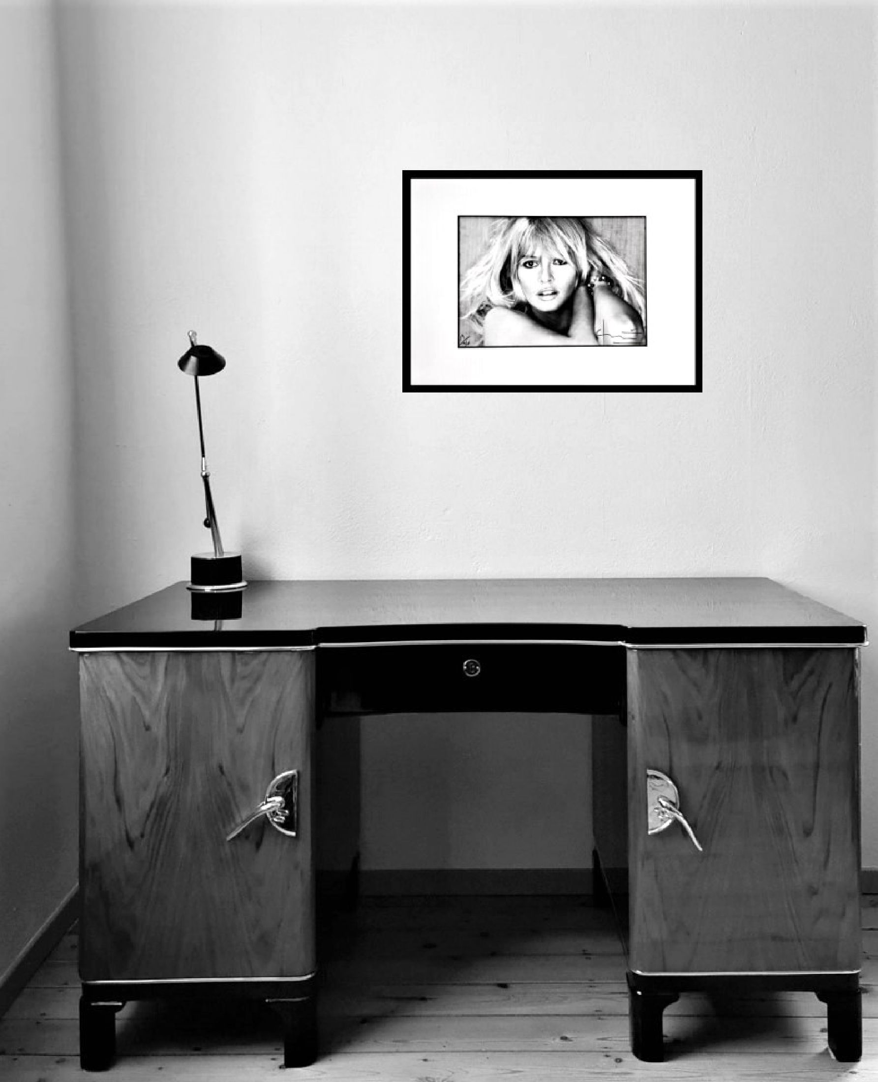 Detail b: Bert Stern, 1926 Brooklyn - New York 2013, Fotografie auf dickem, mattem Fotopapier, "Brigitte Bardot", handsigniert und num. 19/36, ...