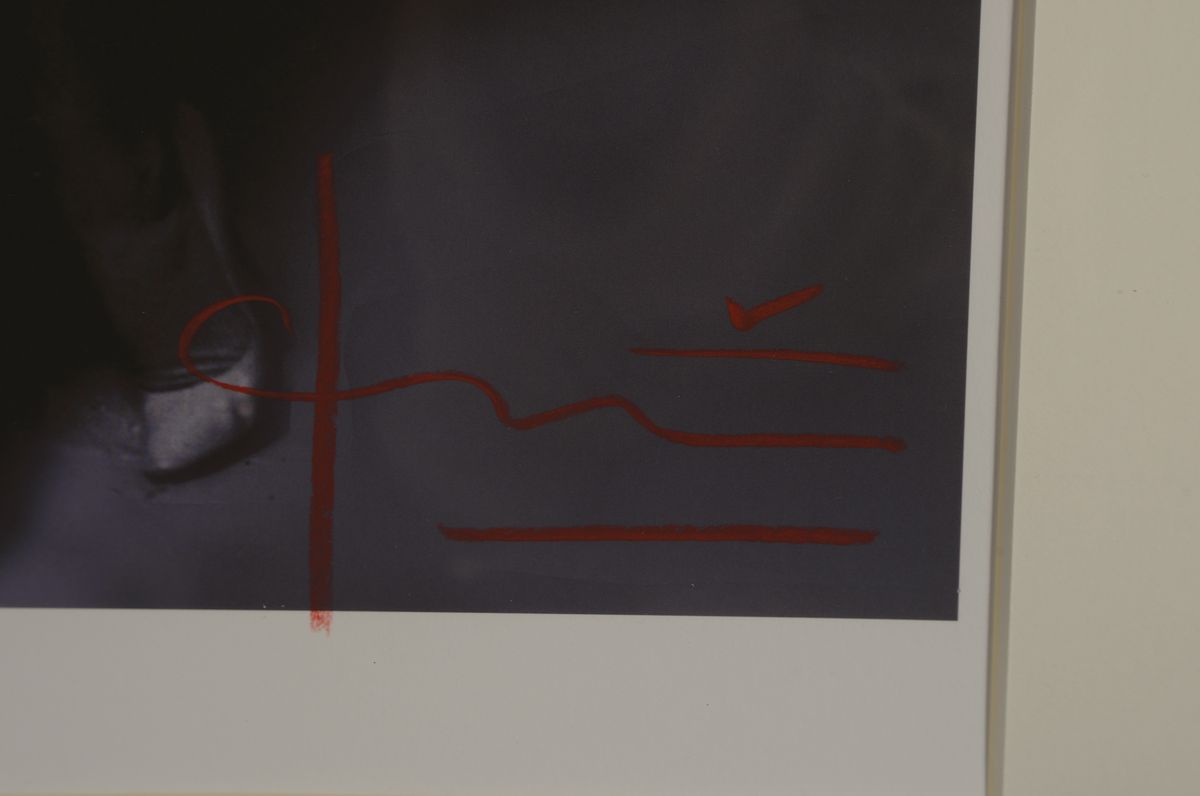 Detail a: Bert Stern, 1926 Brooklyn - New York 2013, Fotografie auf dickem, mattem Fotopapier, "Marilyn in Chinchilla Coat" handsigniert und num. ...