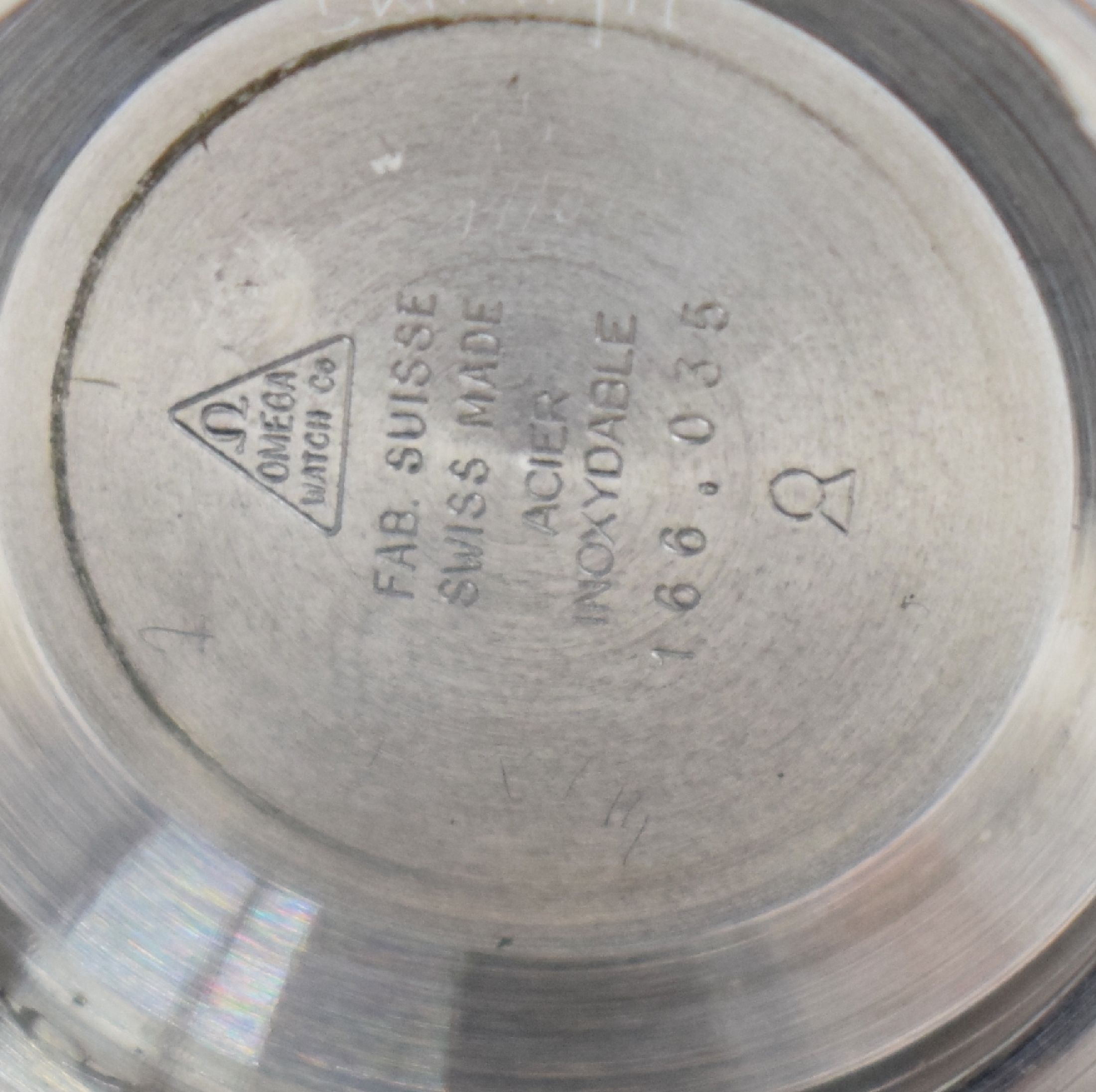 Detail g: OMEGA Seamaster Cosmic Herrenarmbanduhr, Schweiz um 1969, Automatik, Ref. 166.035, Monocoque-Geh. in Stahl, schönes silb. Duoton-Zifferbl., silb. ...
