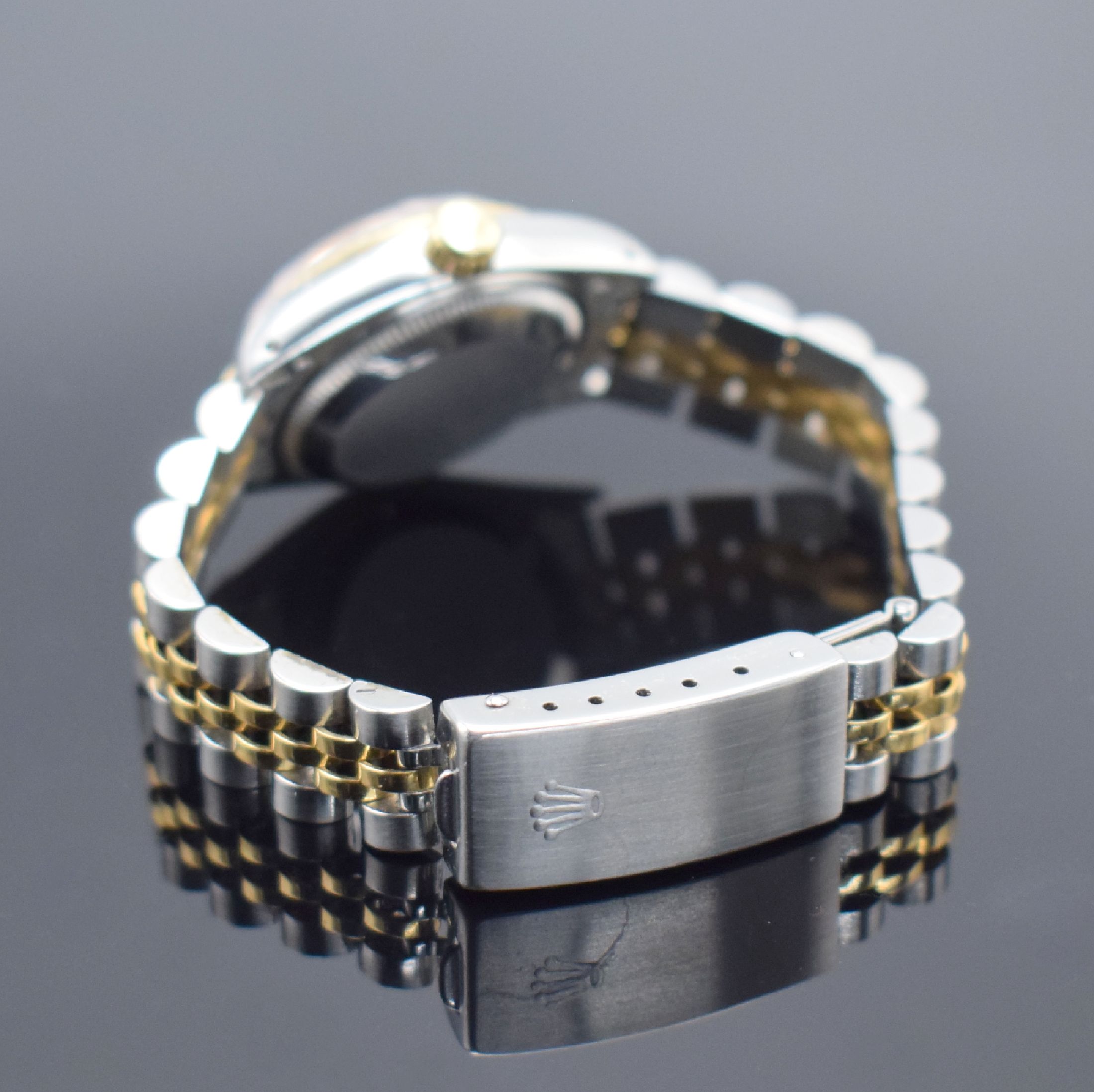 Detail b: ROLEX Damenarmbanduhr Oyster Perpetual Datejust Referenz 69173, Automatik, Schweiz um 1993, Chronometer der Superlative in Stahl/Gold kombiniert ...