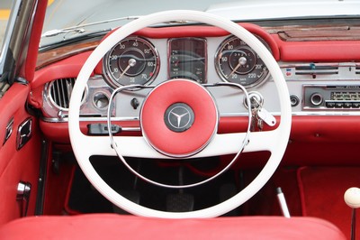 26496625k - Mercedes Benz 230 SL Pagode, EZ 04/1964, Laufleistung ca. 38.500 km abgelesen, Motor von ...