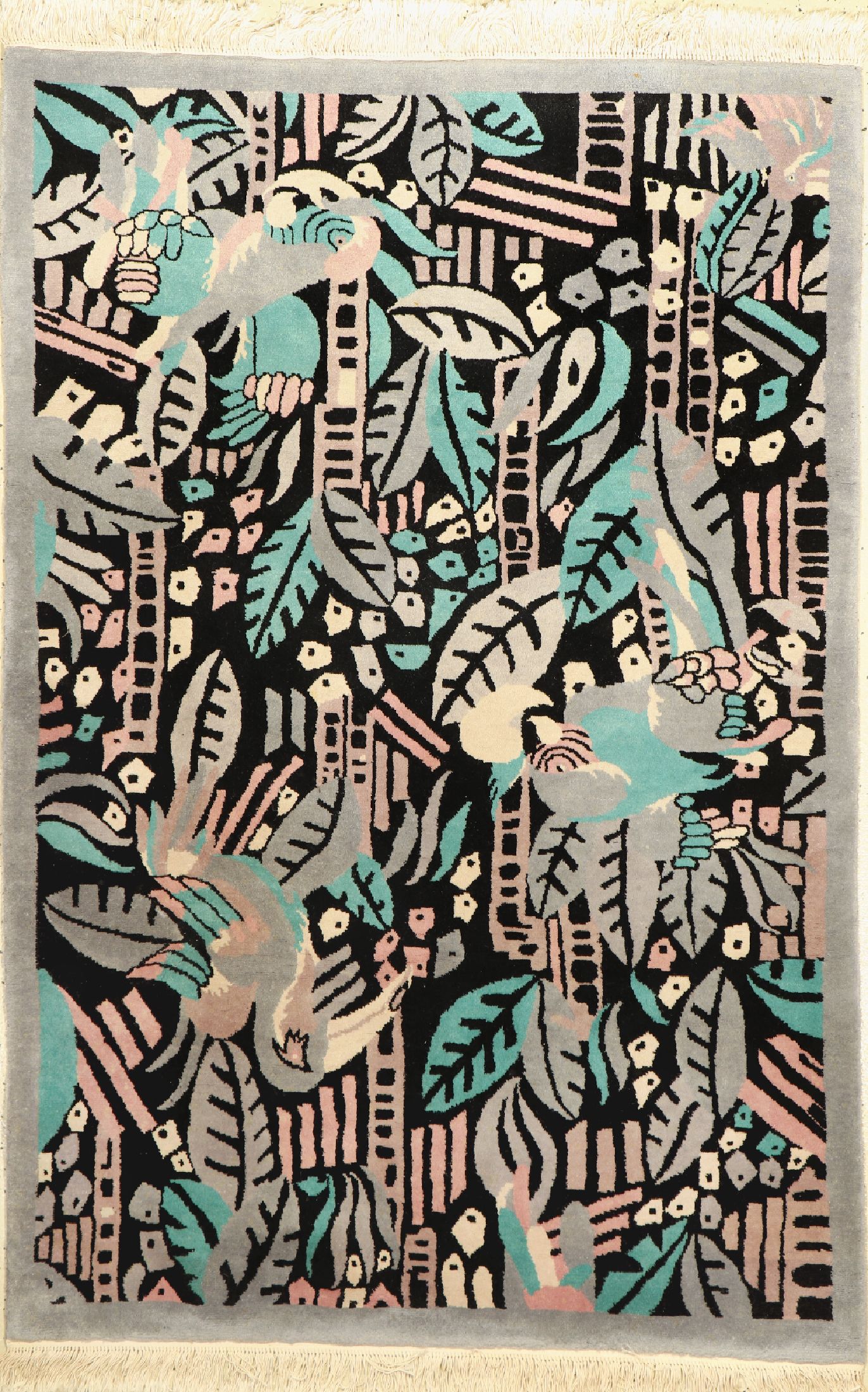 Nepal, ca. 30 Jahre, Wolle auf Baumwolle, ca. 182 x 120 cm, EHZ: 2