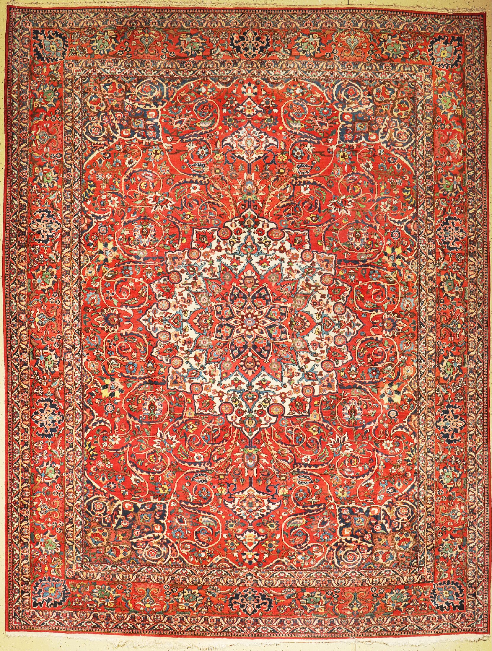 Bachtiar alt, Persien, um 1930, Wolle auf Baumwolle, ca. 414 x 320 cm, EHZ: 2