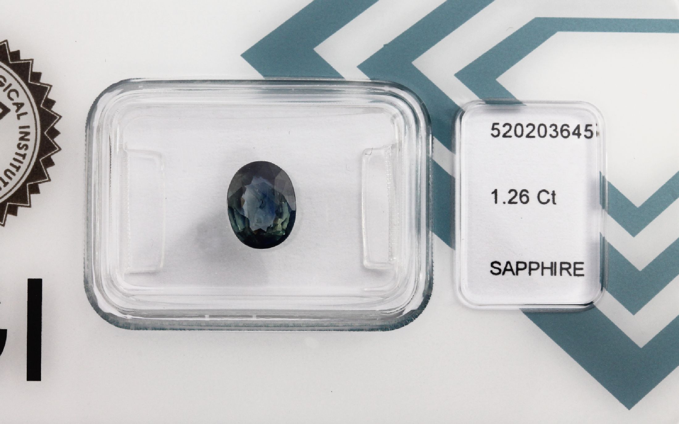 Detail f: Konvolut 10 bunte Saphire zus. ca. 11.96 ct,alle mit Expertisen: 1 x 1.28 ct, ovalfacett., 7.43 x 5.69 x 3.19, intense greenish blue, ALGT; 1 x 3.42 ...