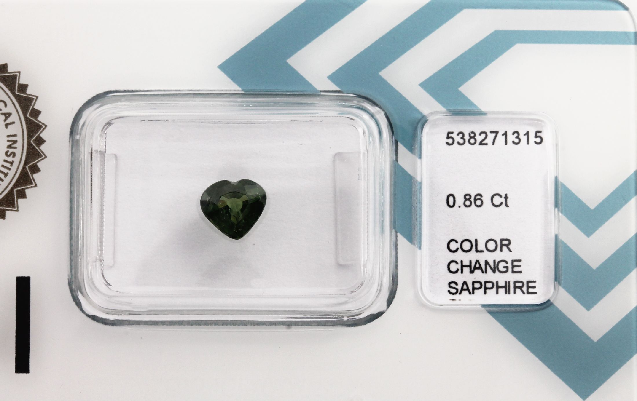 Detail g: Konvolut 10 bunte Saphire zus. ca. 11.96 ct,alle mit Expertisen: 1 x 1.28 ct, ovalfacett., 7.43 x 5.69 x 3.19, intense greenish blue, ALGT; 1 x 3.42 ...