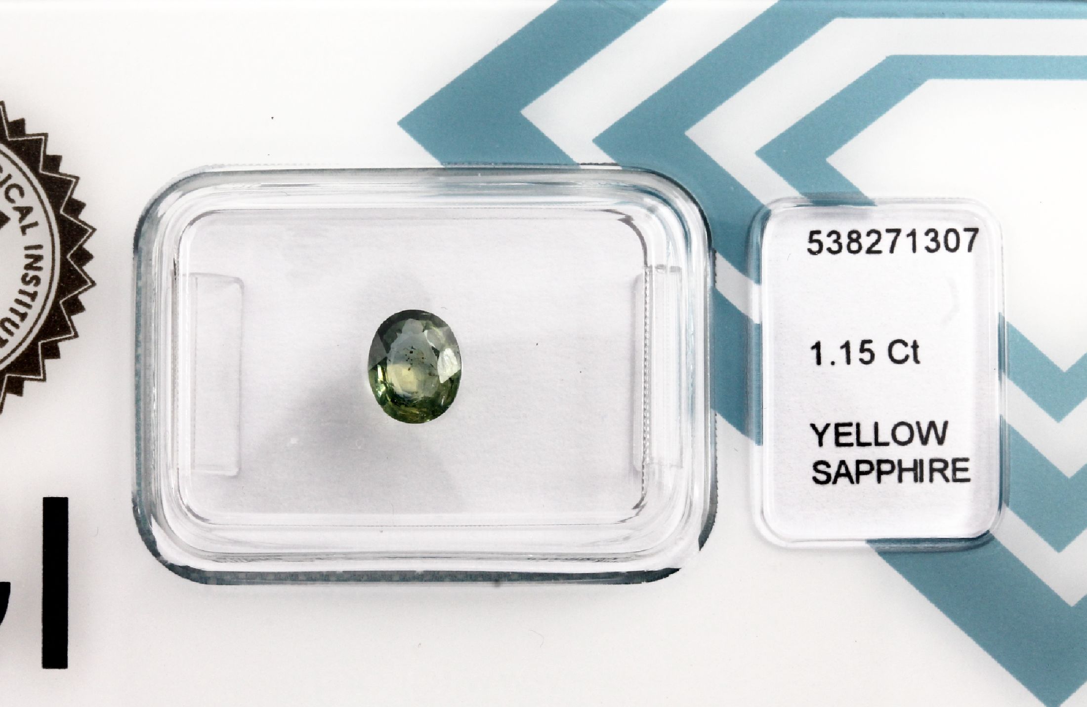 Detail j: Konvolut 10 bunte Saphire zus. ca. 11.96 ct,alle mit Expertisen: 1 x 1.28 ct, ovalfacett., 7.43 x 5.69 x 3.19, intense greenish blue, ALGT; 1 x 3.42 ...