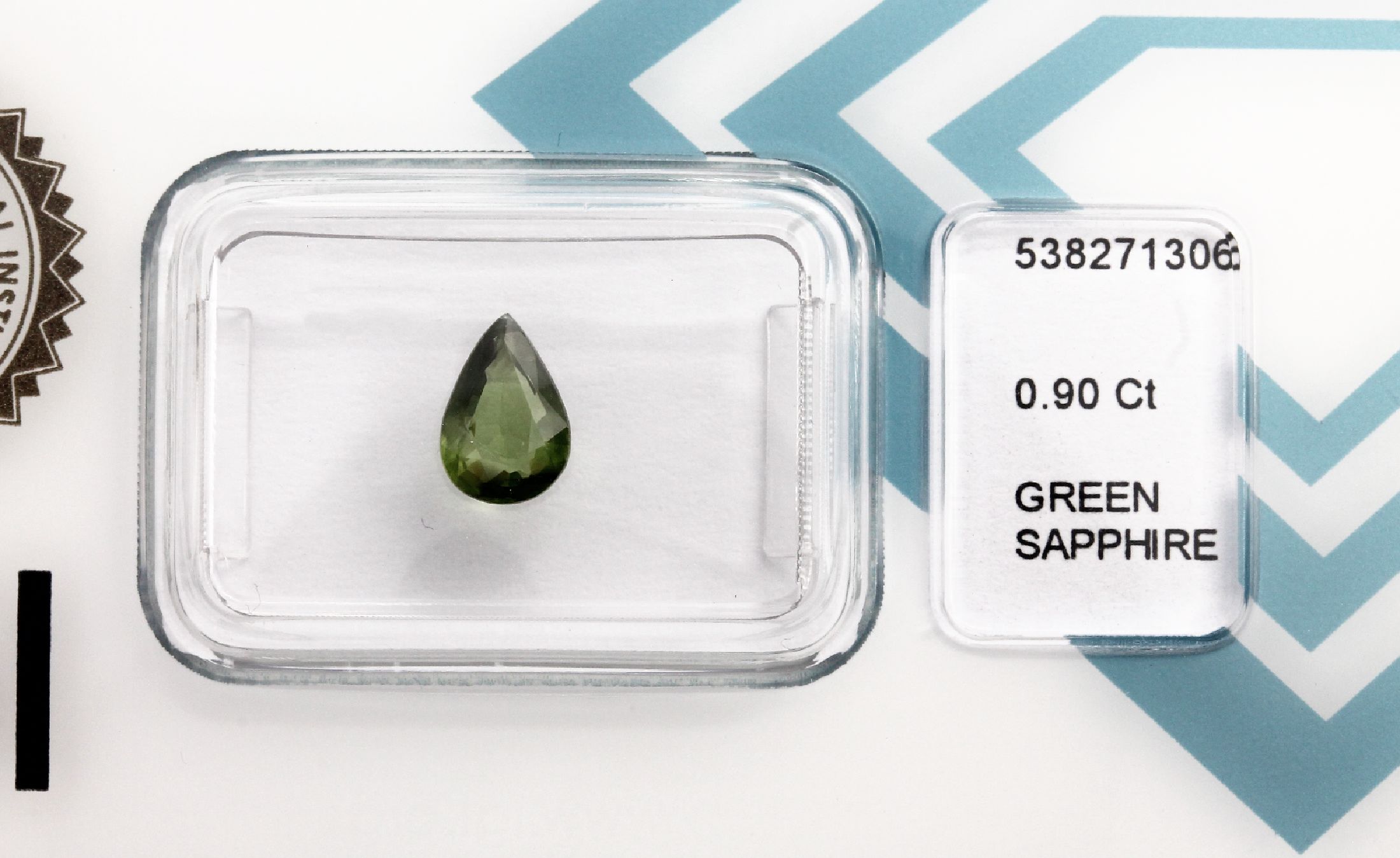 Detail k: Konvolut 10 bunte Saphire zus. ca. 11.96 ct,alle mit Expertisen: 1 x 1.28 ct, ovalfacett., 7.43 x 5.69 x 3.19, intense greenish blue, ALGT; 1 x 3.42 ...