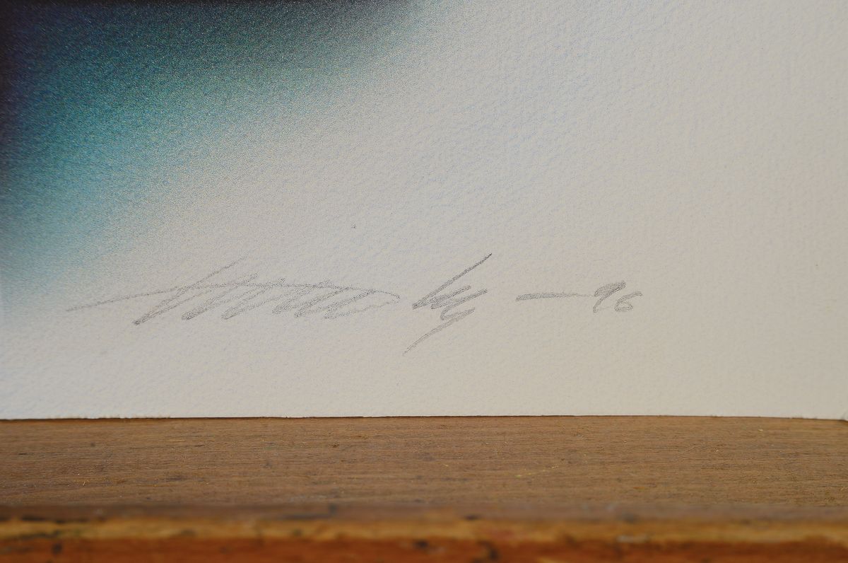 Detail a: Wulf Reinshagen, geb. 1942, serigraphie 1996, sign., num. 58/120, ca. 65x50 cm