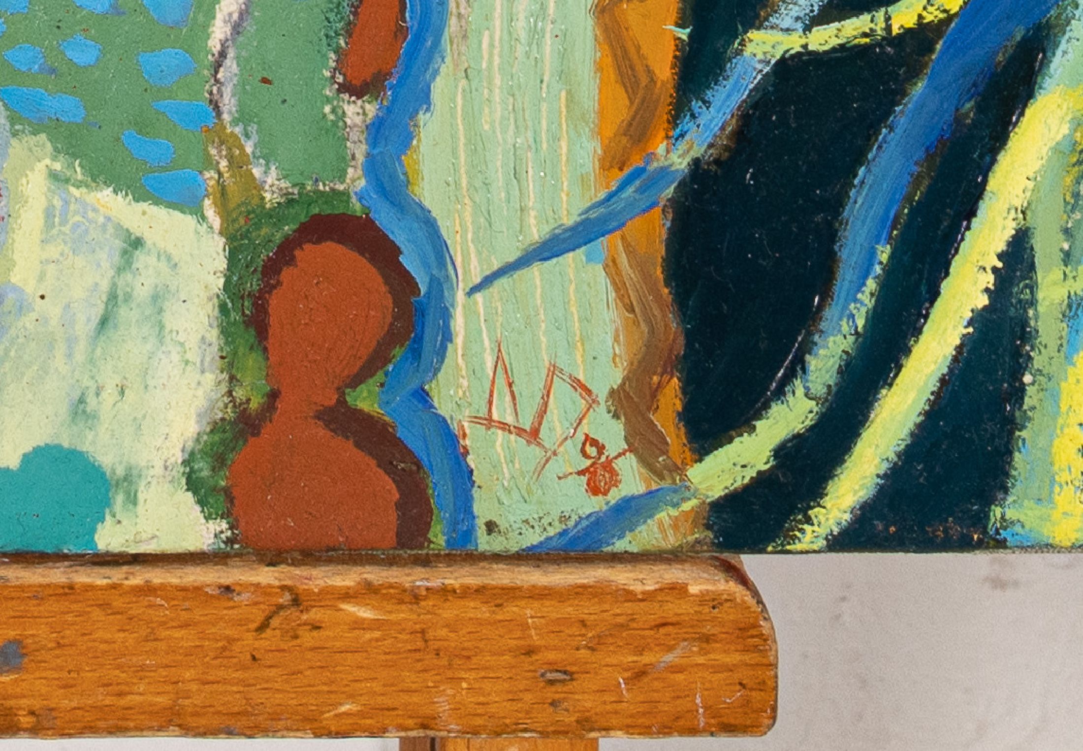 Detail a: Dimitar Petrov geb. 1969 Kjustendil/Bulgarien , Studium a.d. nationalen Kunstakademie Sofia, zahlreiche nationale Ausst., "Garten", ...