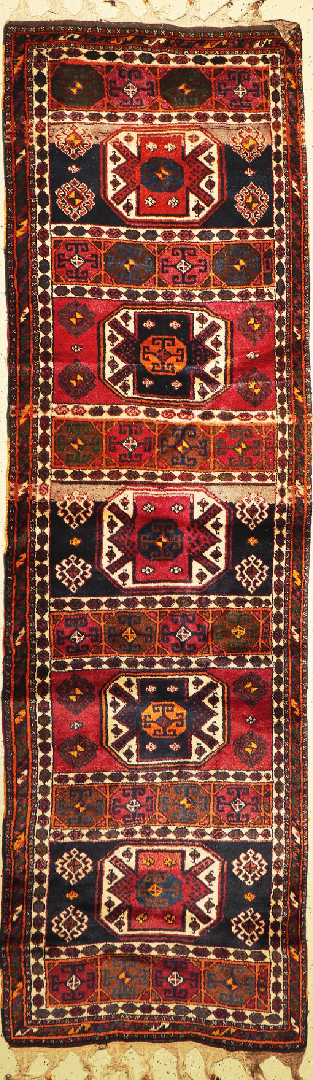 Kurt alt, Türkei, um 1940, Wolle auf Wolle,ca. 333 x 100 cm, EHZ: 1-2