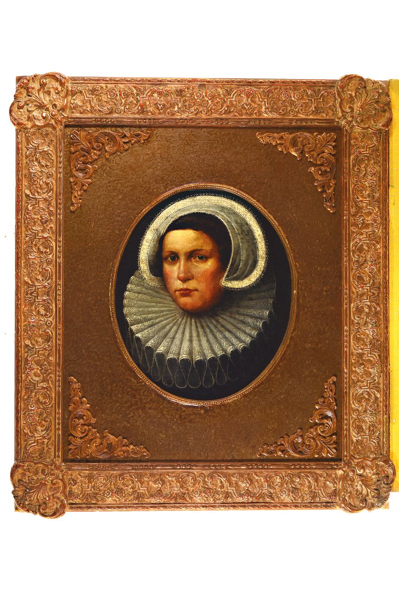 Detail k: Zuschreibung: Paulus Moreelse, 1571-1638 Utrecht, bekannter niederländischer Porträtmaler des goldenen Zeitalters, Gründer der Utrechter ...