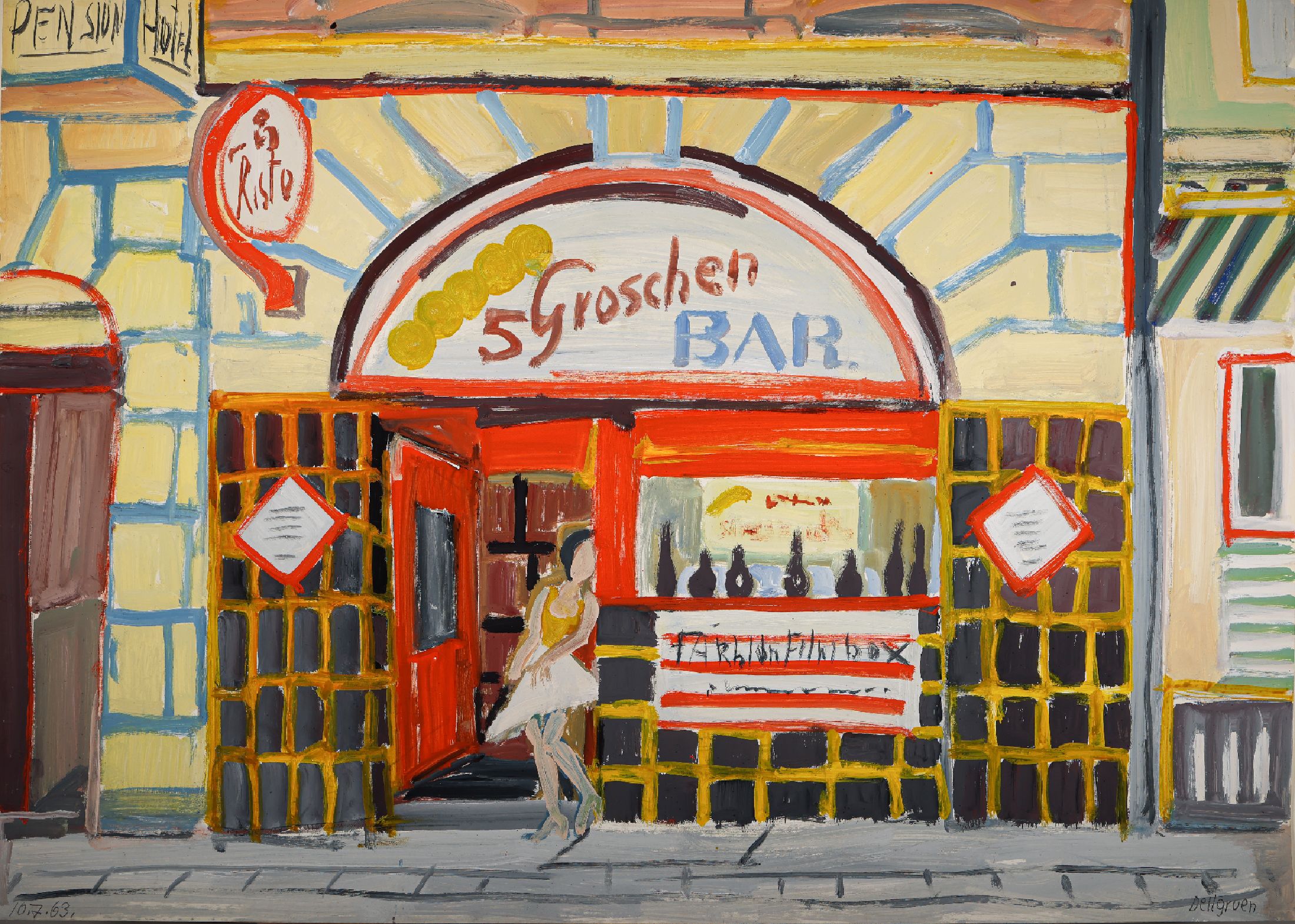 Franziskus Dellgruen, 1901 Köln-1984 Berlin,studierte zunächst in Köln, dann an der Akademie Dresden bei Robert Sterl, Meisterschüler von Max ...