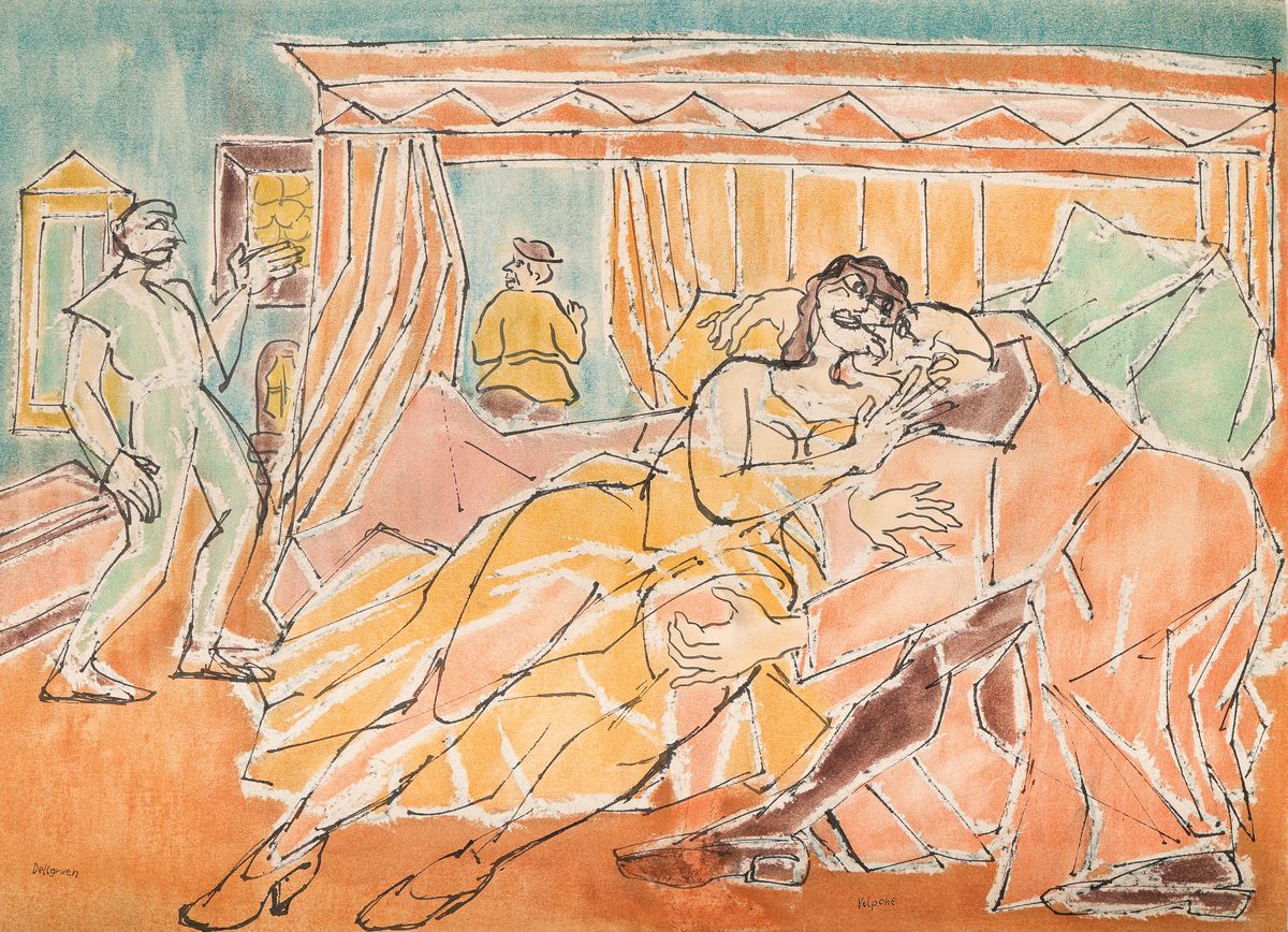 Franziskus Dellgruen, 1901 Köln-1984 Berlin,studierte zunächst in Köln, dann an der Akademie Dresden bei Robert Sterl, Meisterschüler von Max ...
