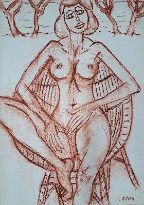 26506187k - Franziskus Dellgruen, 1901 Köln-1984 Berlin, studierte zunächst in Köln, dann an der ...