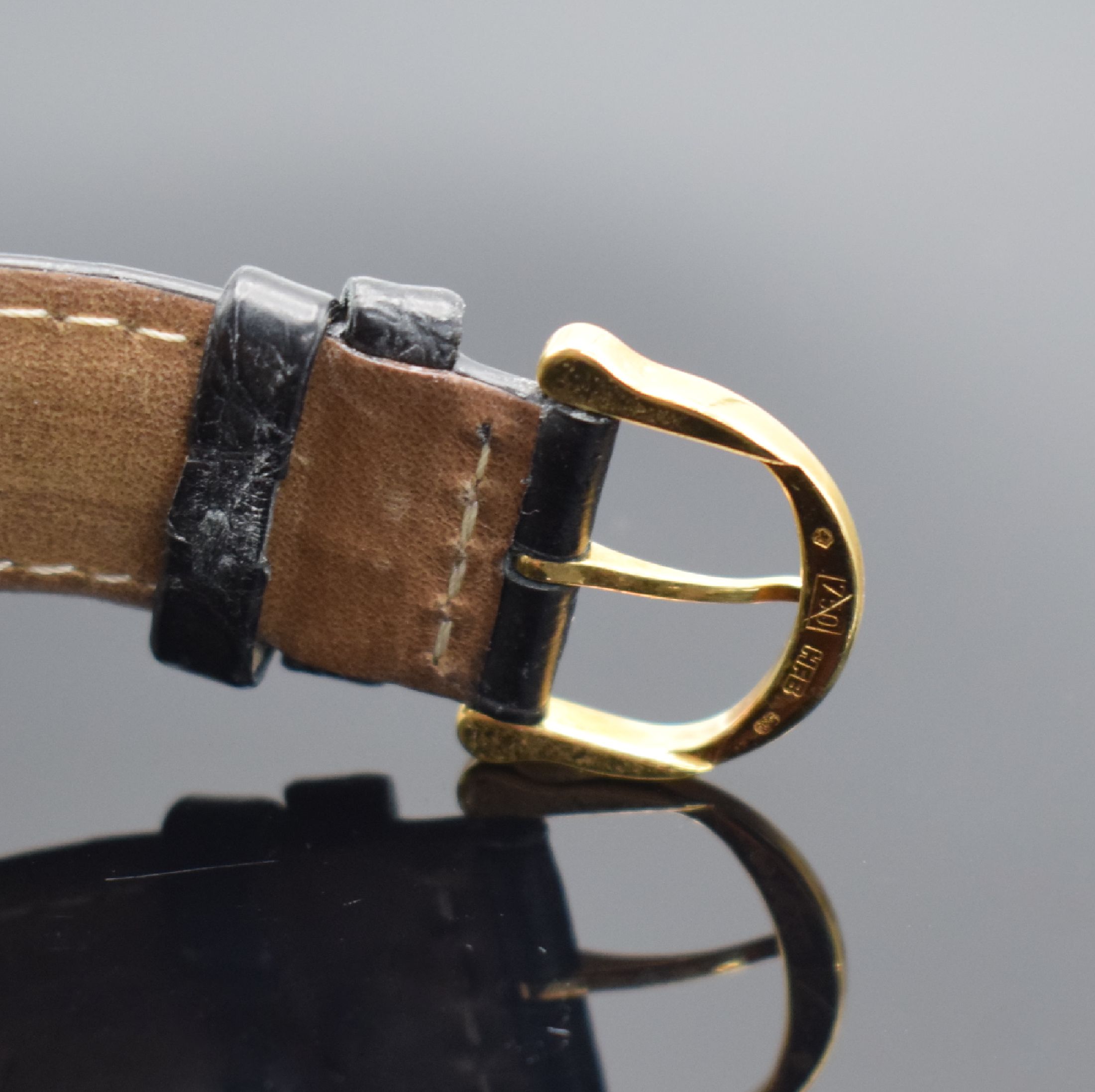 Detail b: MAURICE LACROIX Herrenarmbanduhr Masterpiece Skeleton in GG 750/000 Referenz MP7048, Schweiz um 2007, Handaufzug, beids. vergl. Geh. inkl. orig. ...