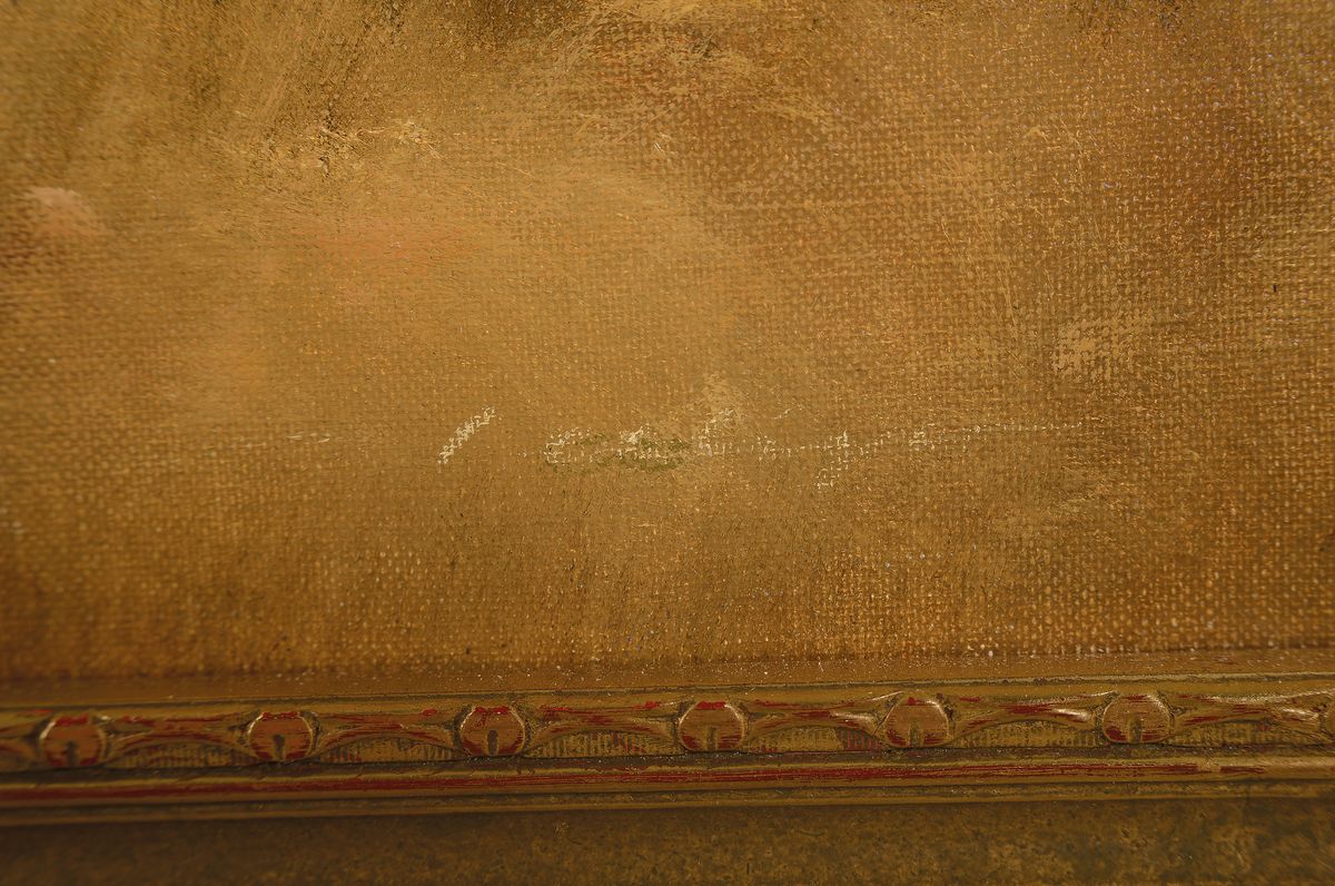 Detail a: Arnold Schatz, 1929 Stepenitz-1999 Bielefeld, Auerhahn, Öl/Lwd, rechts unten signiert mit dem Pseudonym Seeliger (zur Unterscheidung von seinem ...