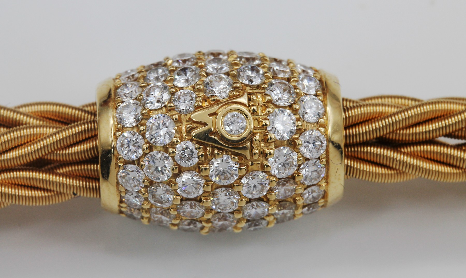 Detail d: WELLENDORFF Y-Collier Sternennacht- Versuchung, 18 kt Gold, GG 750/000, aus der Kollektion Schoko-Fantasie, 2-reihiges, seidenweiches ...