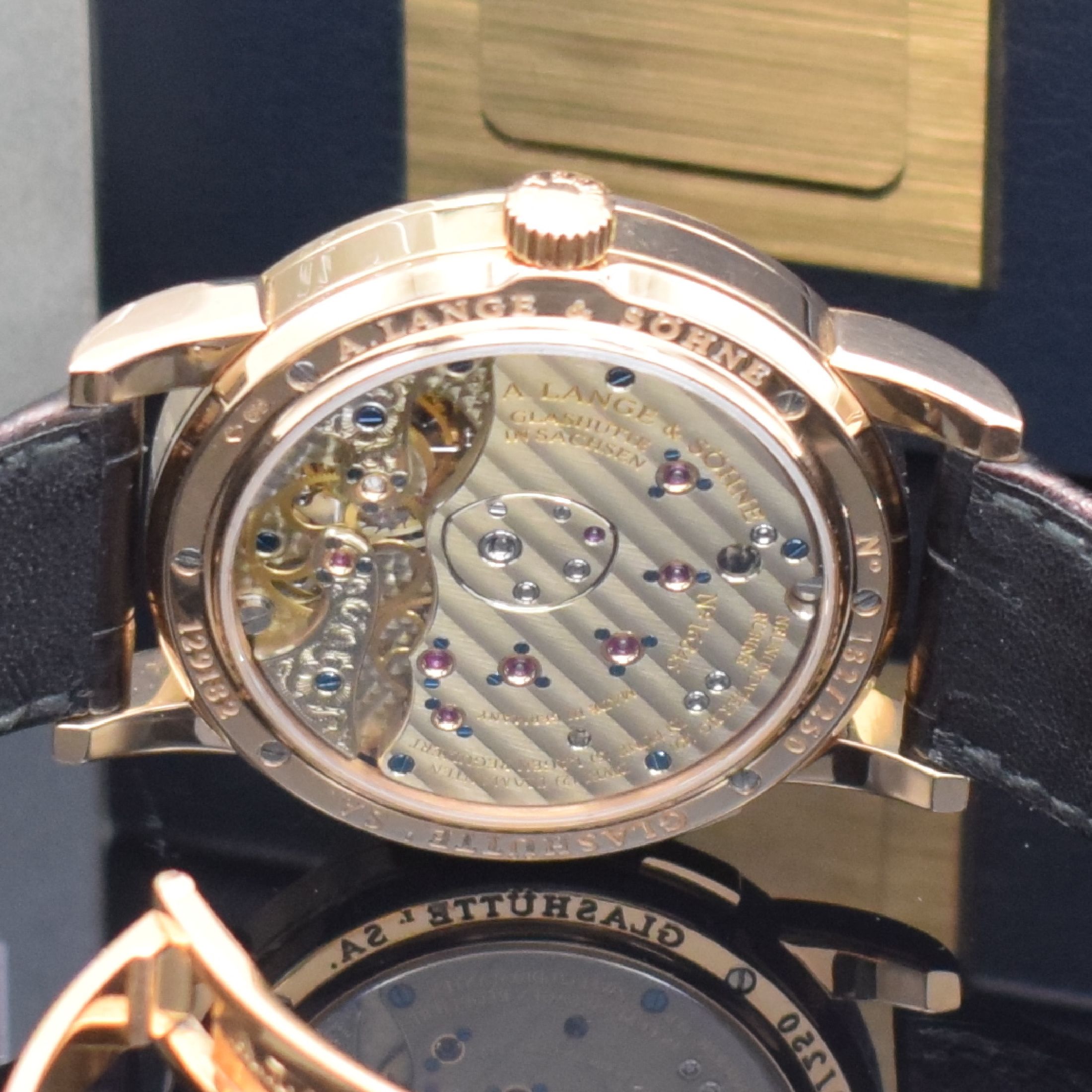 Detail j: A. LANGE & SÖHNE hochfeines & seltenes, auf 250 Stück limitiertes Lange 1-Tourbillon "Jahrhundert Tourbillon" in Roségold 750/000 ...