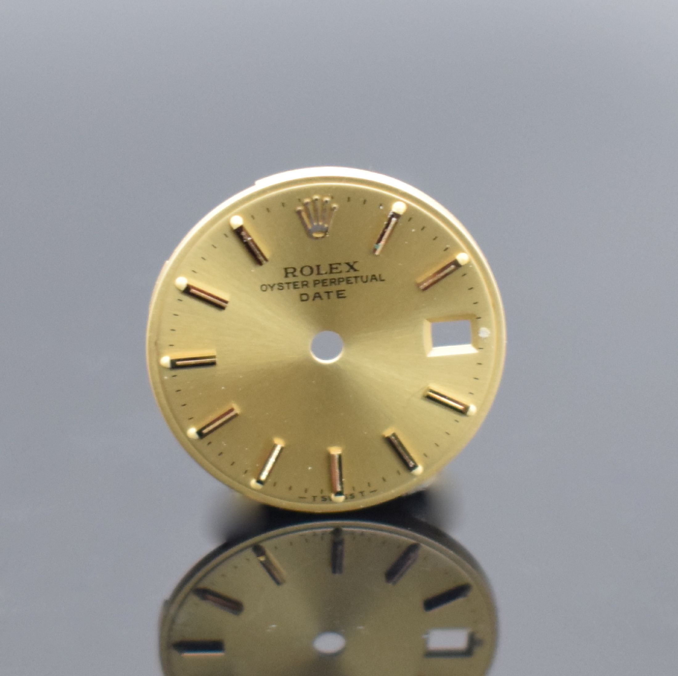 Detail e: ROLEX Damenarmbanduhr Oyster Perpetual Datejust Referenz 6917, Automatik, Schweiz um 1983, Chronometer der Superlative in Edelstahl/Gold kombiniert ...
