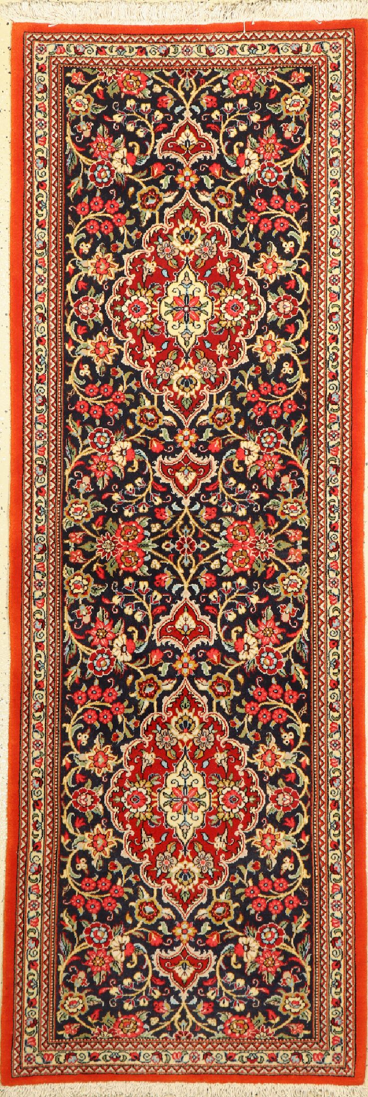 Ghom Kork, Persien, ca. 50 Jahre, Korkwolle, ca. 211 x 71 cm, EHZ: 2