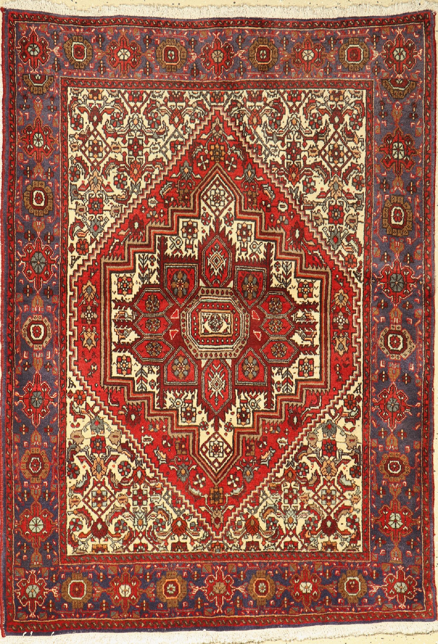 Gholtogh, Persien, ca. 50 Jahre, Wolle auf Baumwolle, ca. 150 x 107 cm, EHZ: 2
