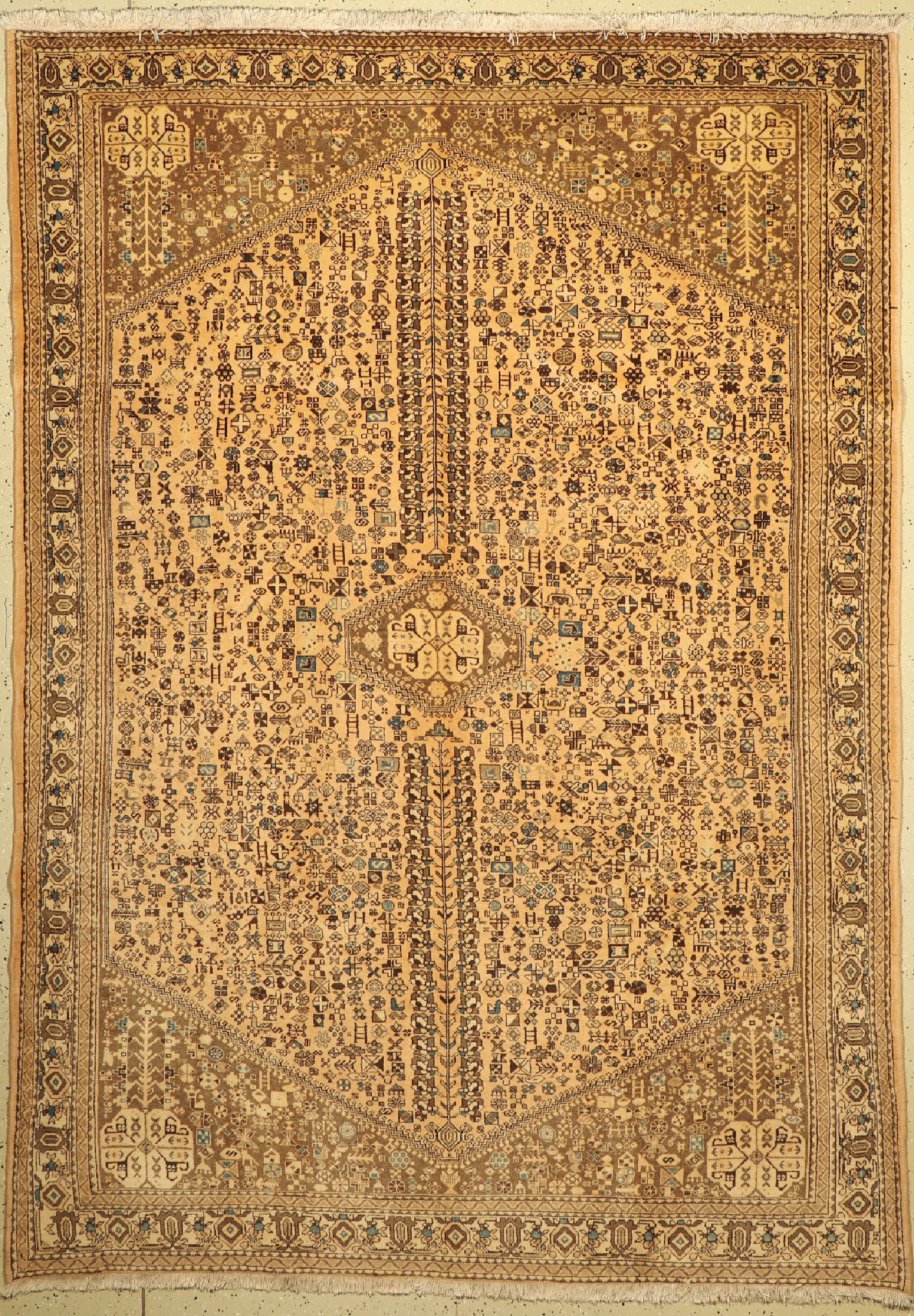 Abadeh, Persien, ca. 50 Jahre, Wolle auf Baumwolle, ca. 295 x 210 cm, EHZ: 2