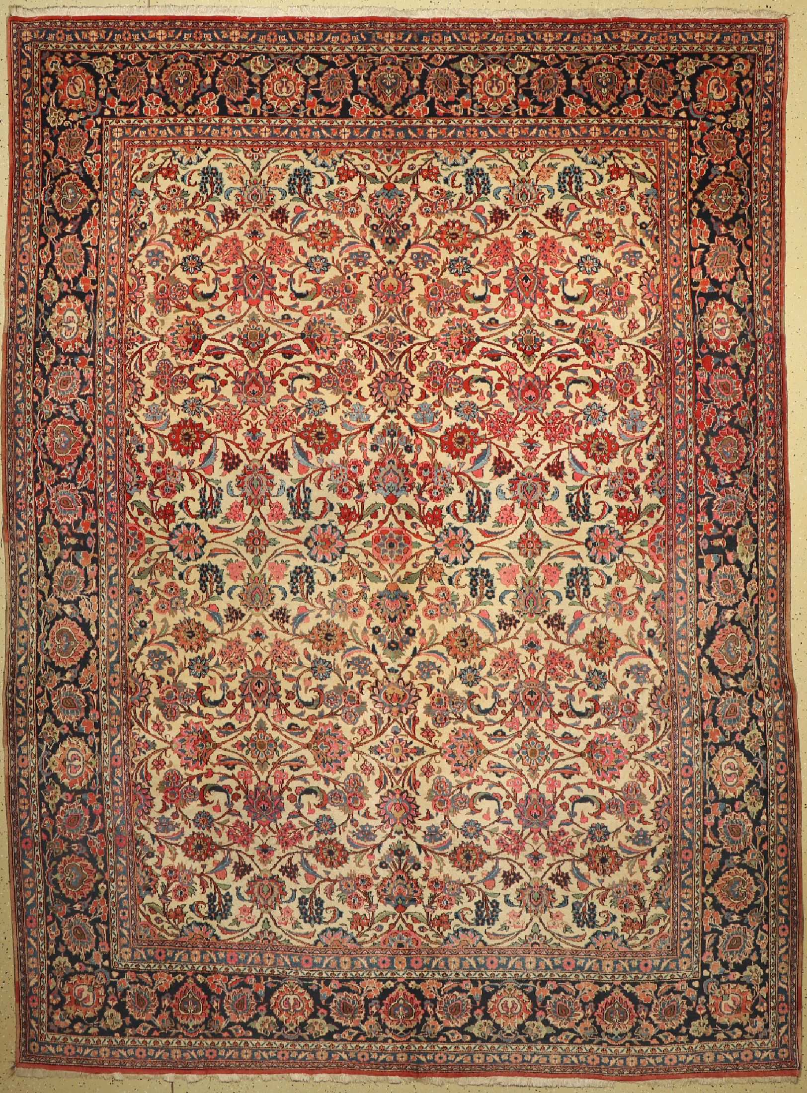 Keschan alt, Persien, um 1930, Wolle auf Baumwolle, ca. 362 x 265 cm, EHZ: 2-3