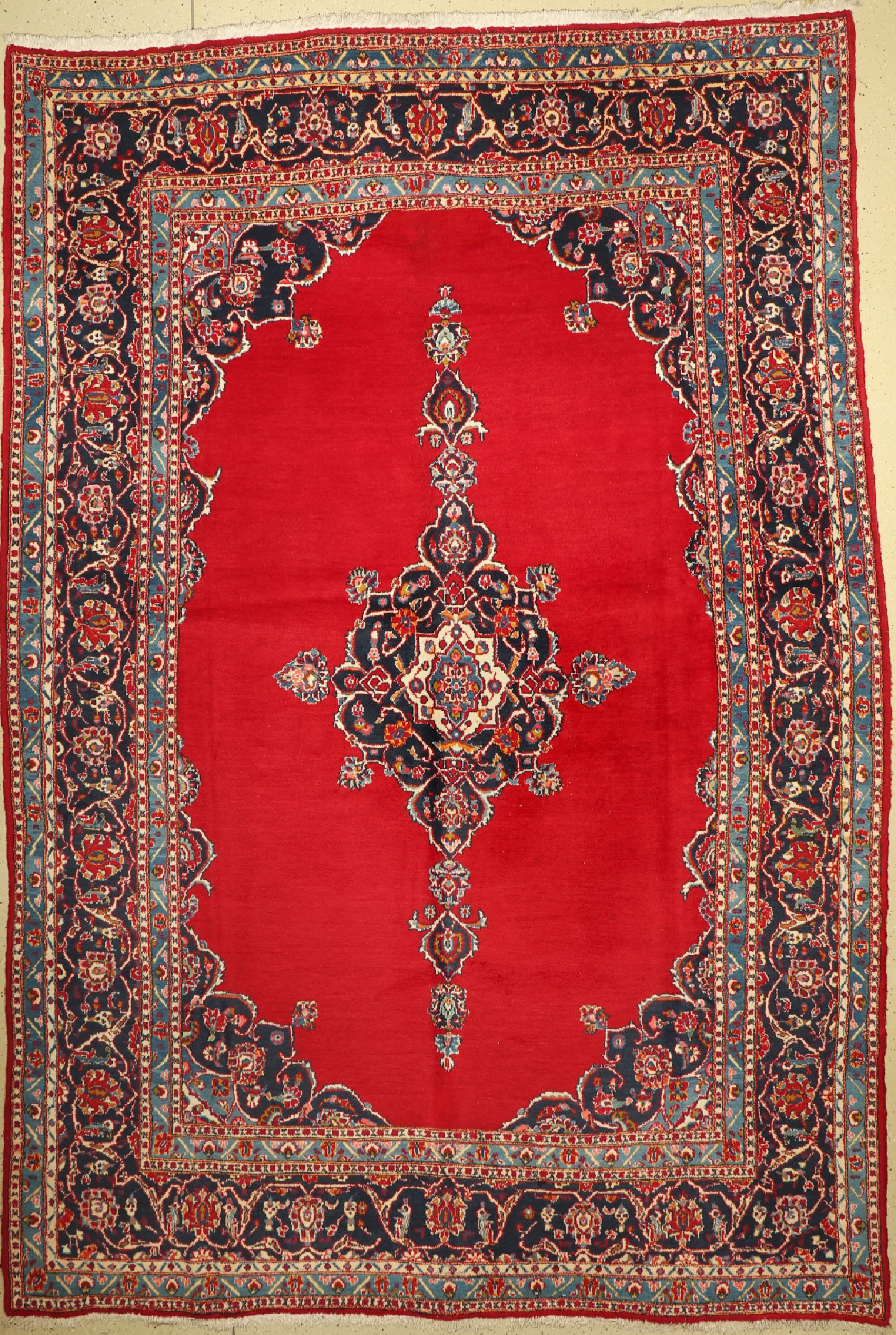 Keschan(Aran), Persien, um 1960, Wolle auf Baumwolle, ca. 409 x 273 cm, EHZ: 2