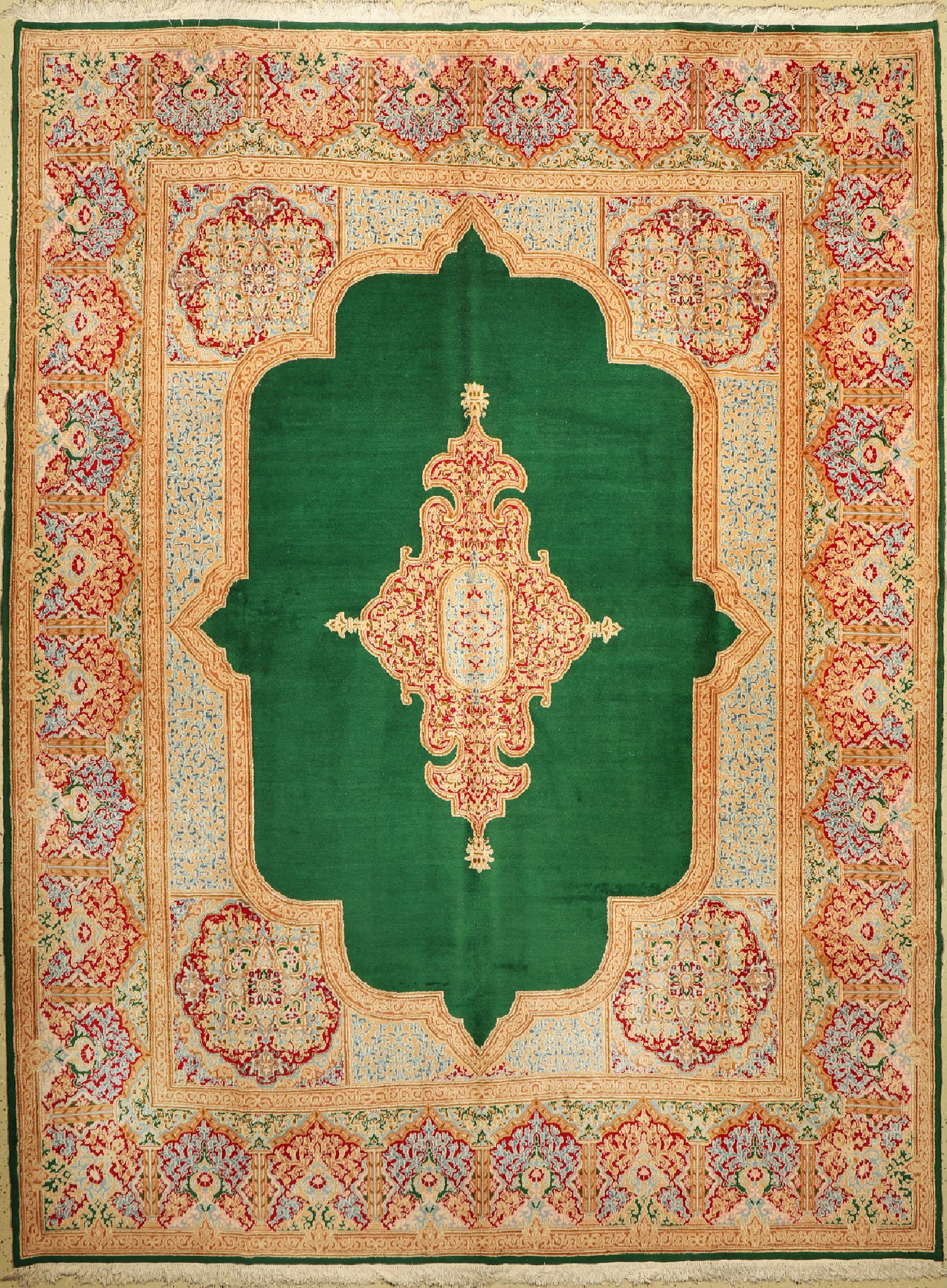 Kerman, Persien, ca. 50 Jahre, Wolle auf Baumwolle, ca. 371 x 280 cm, EHZ: 2