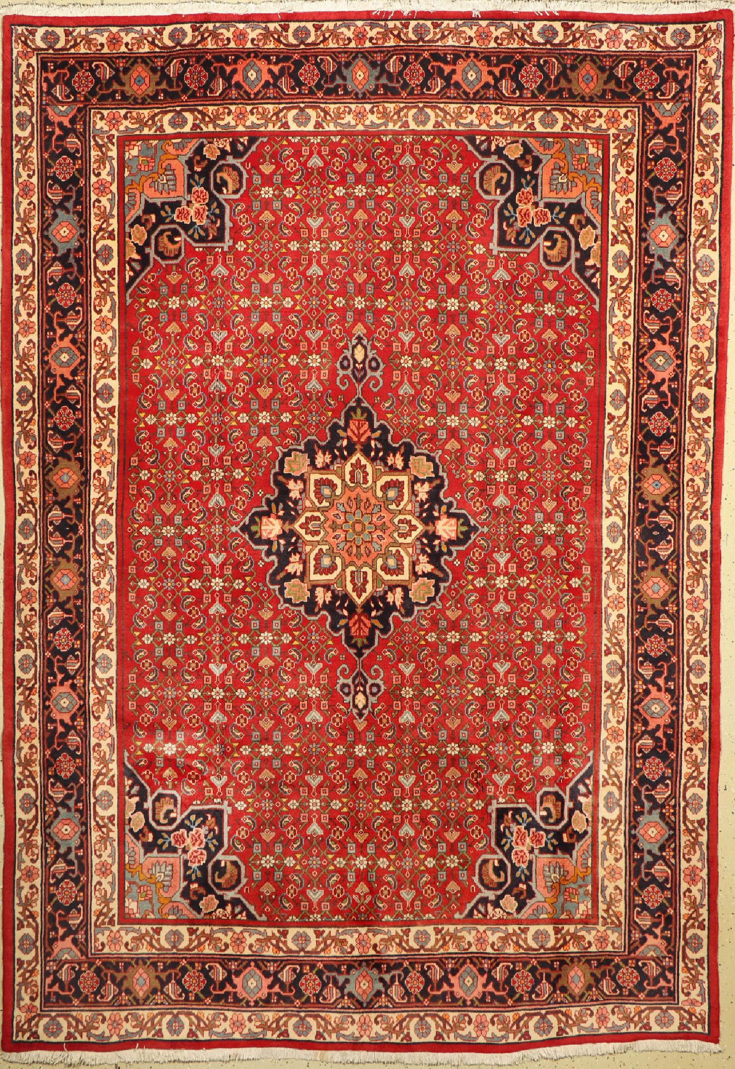 Bidjar, Persien, um 1960, Wolle auf Baumwolle, ca. 304 x 210 cm, EHZ: 2