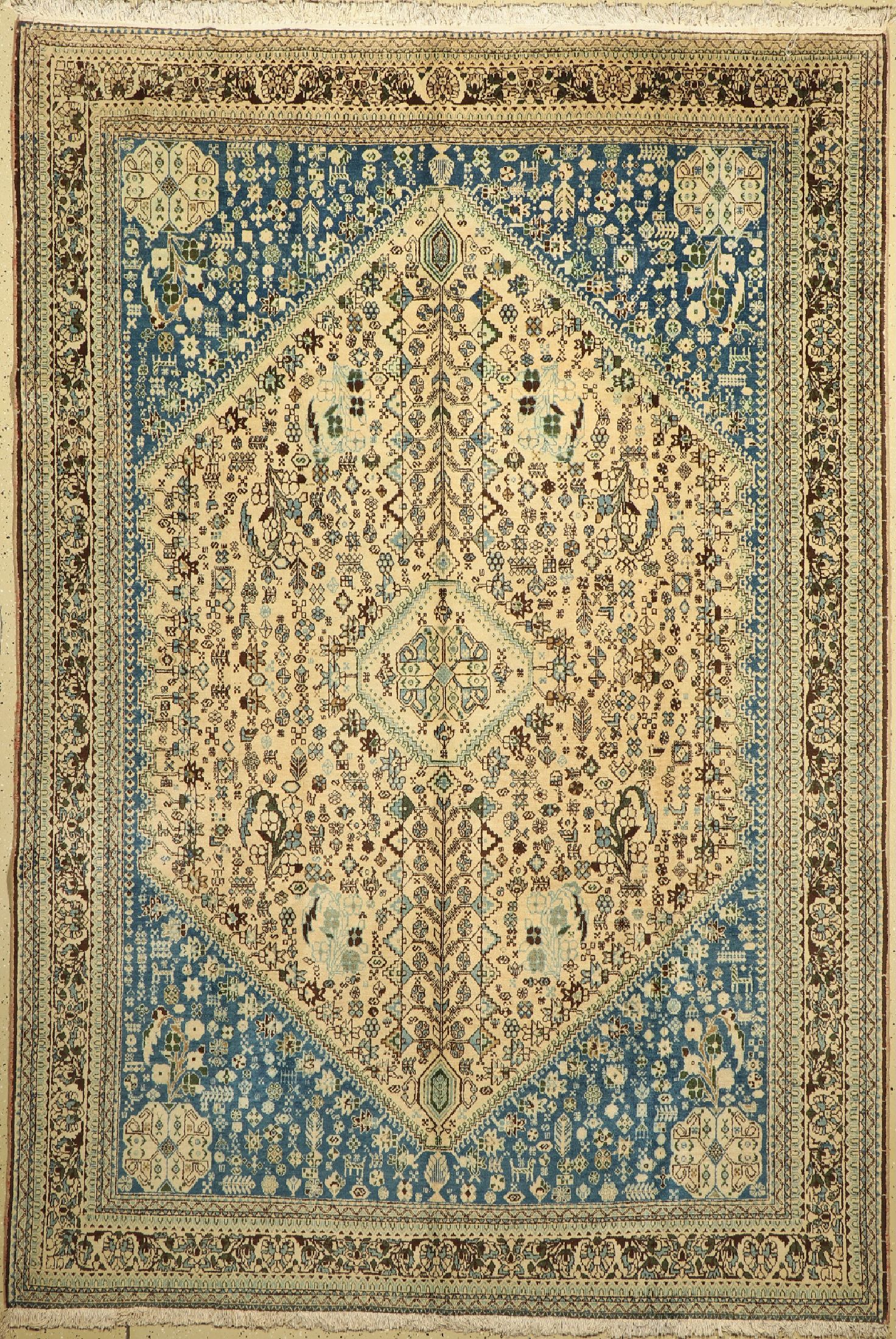 Abadeh, Persien, ca. 50 Jahre, Wolle auf Baumwolle, ca. 305 x 210 cm, EHZ: 2
