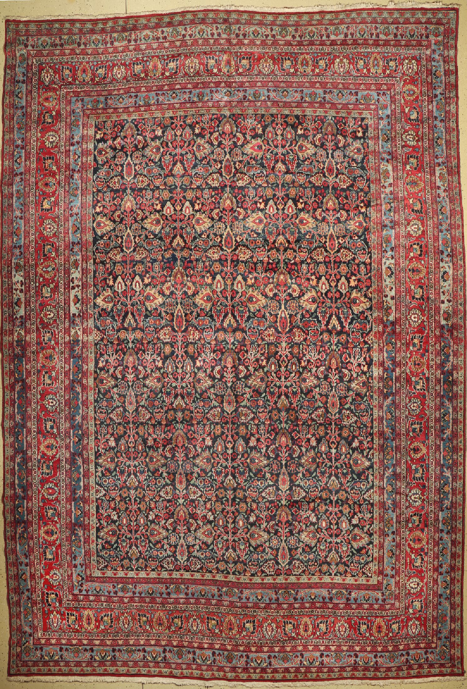Khorasan antik, Persien, um 1910, Wolle aufBaumwolle, ca. 492 x 335 cm, EHZ: 3