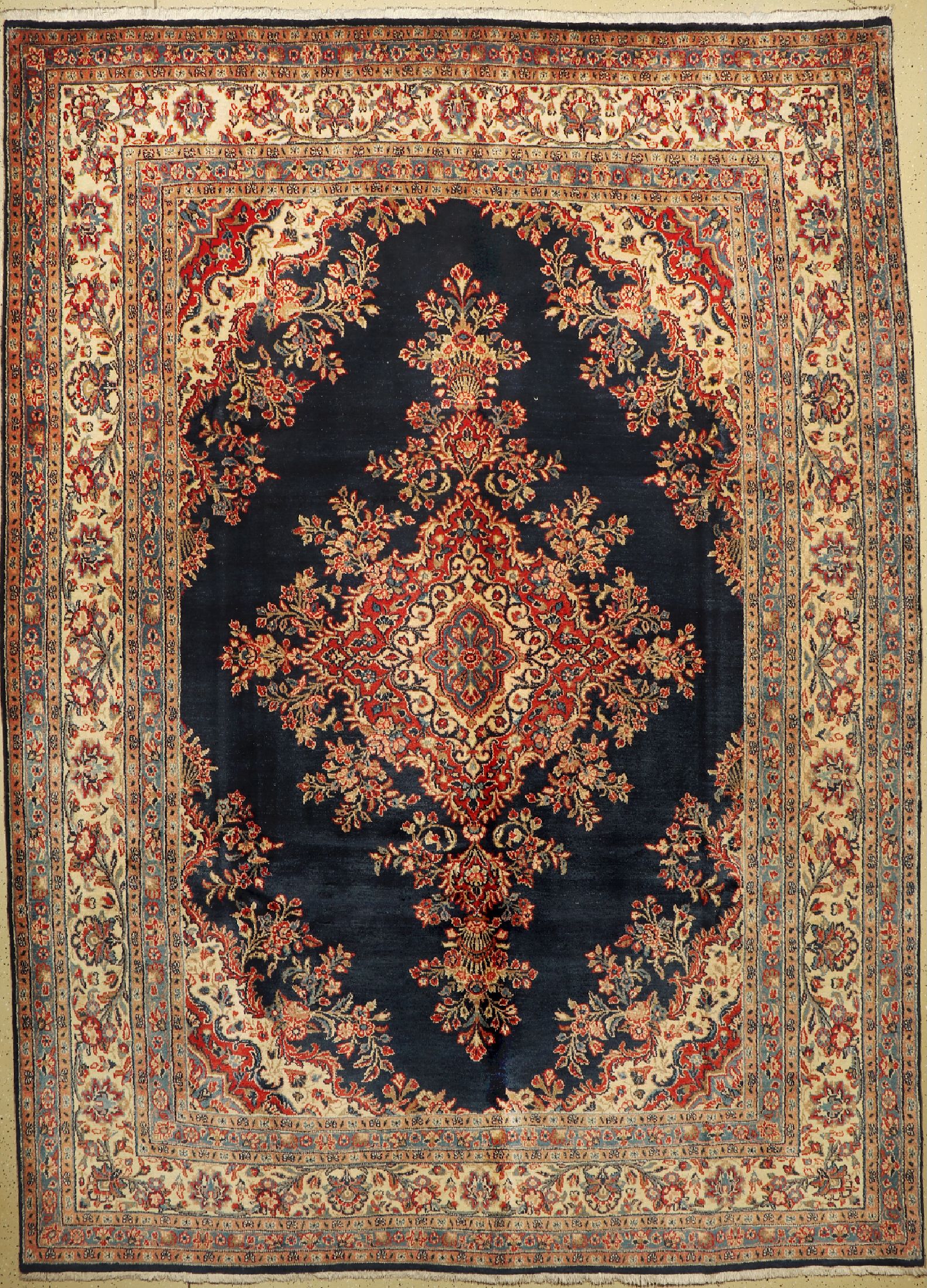 Ekbatan alt, Persien, um 1950, Wolle auf Baumwolle, ca. 376 x 275 cm, EHZ: 2