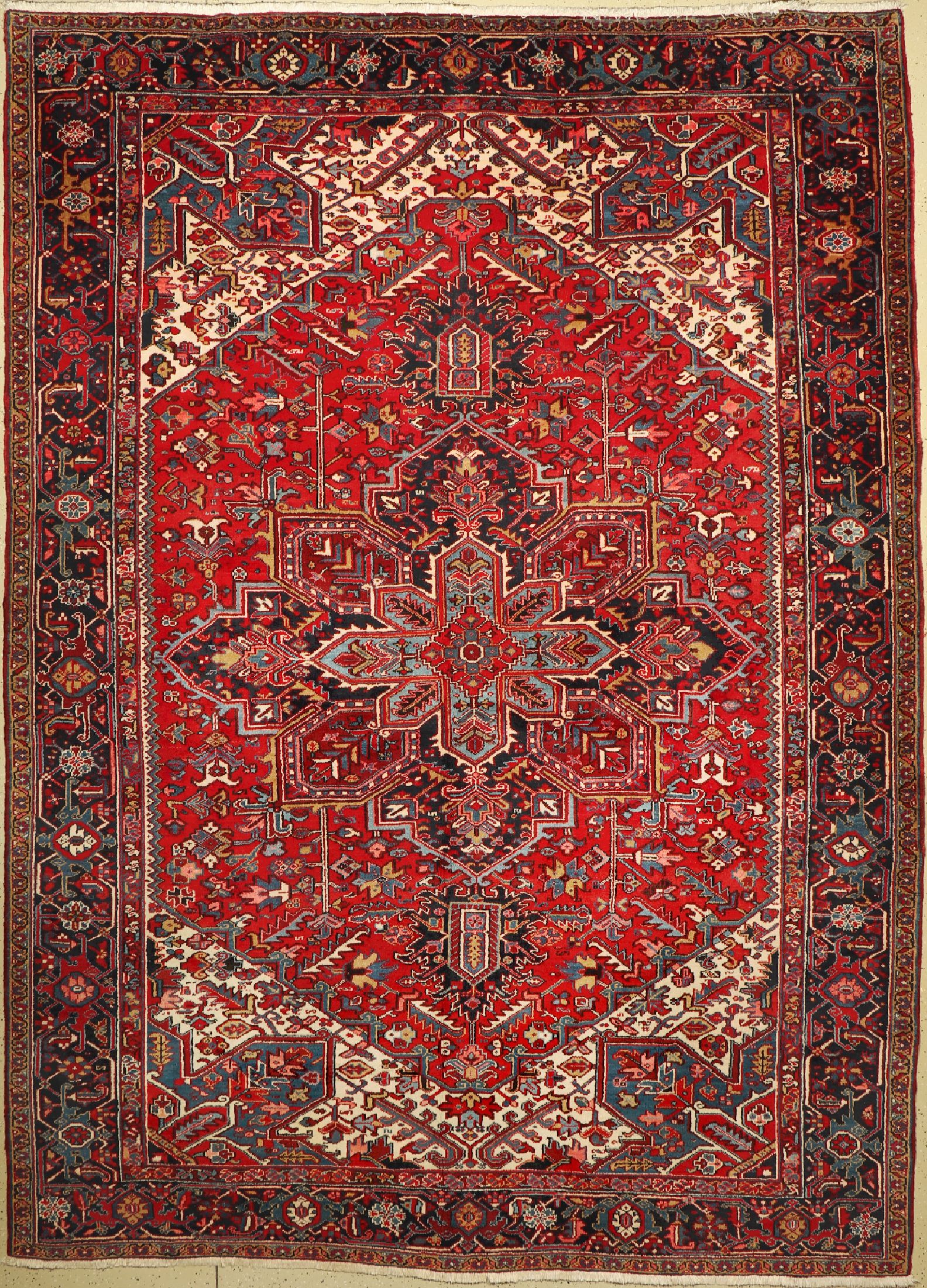 Heriz alt, Persien, um 1950, Wolle auf Baumwolle, ca. 400 x 295 cm, EHZ: 2