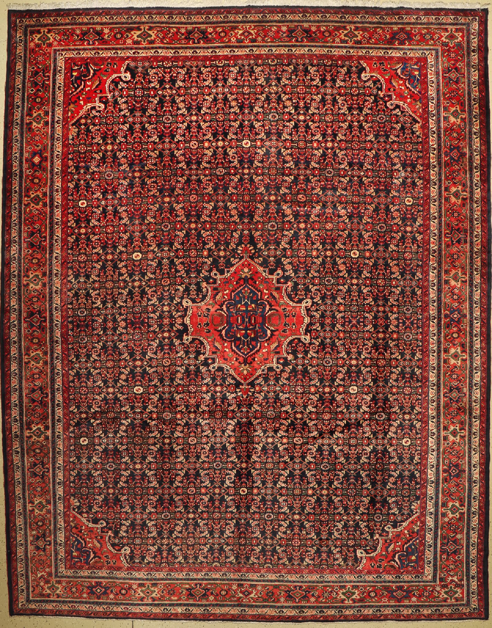 Nanaj alt, Persien, um 1960, Wolle auf Baumwolle, ca. 412 x 324 cm, EHZ: 2