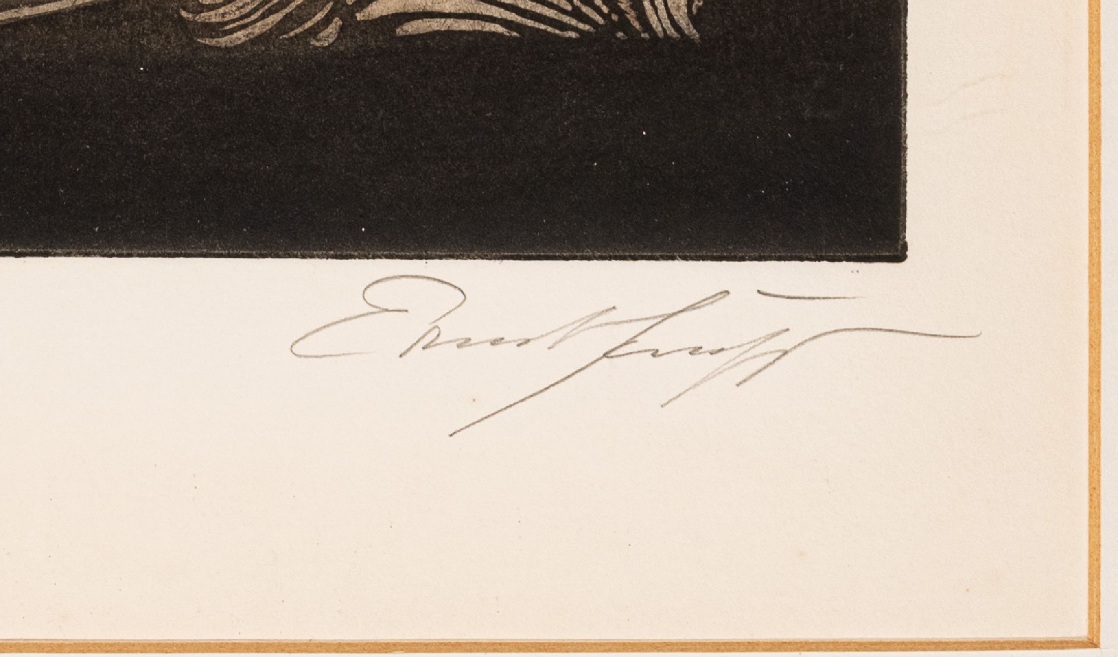 Detail a: Ernst Fuchs, 1930 Wien-2015, Farblithographie, handsigniert und num. 260/350, ca. 34x34cm, u.Gl., R. ca. 60x50cm