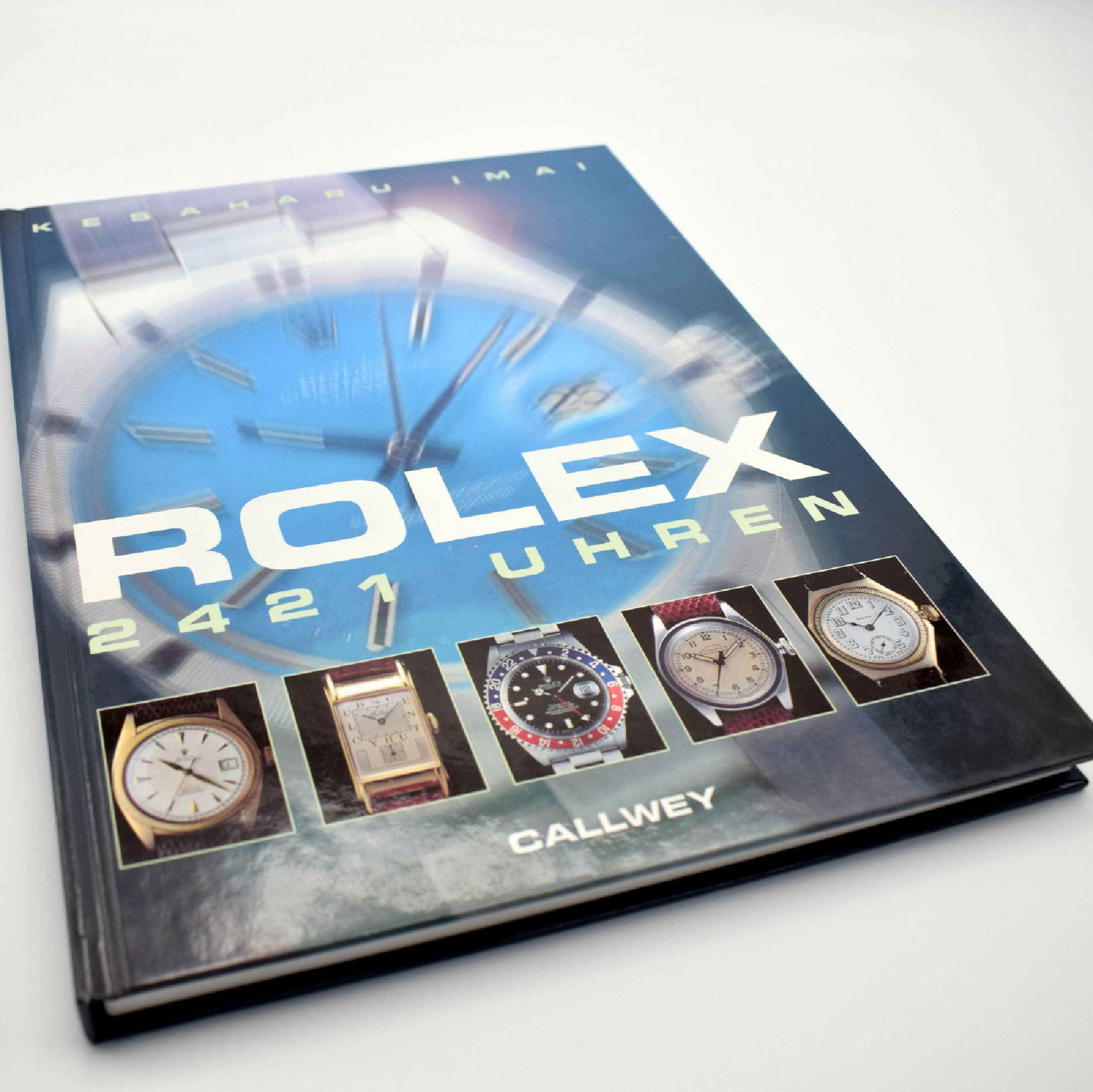Konvolut 6 Uhren-Bücher, um 1985-2000, im Einzelnen: Armbanduhren Spezial- CHRONOSWISS, Omega-The Moon Watch, ROLEX-2421 Uhren, ROLEX-Augenweide ...