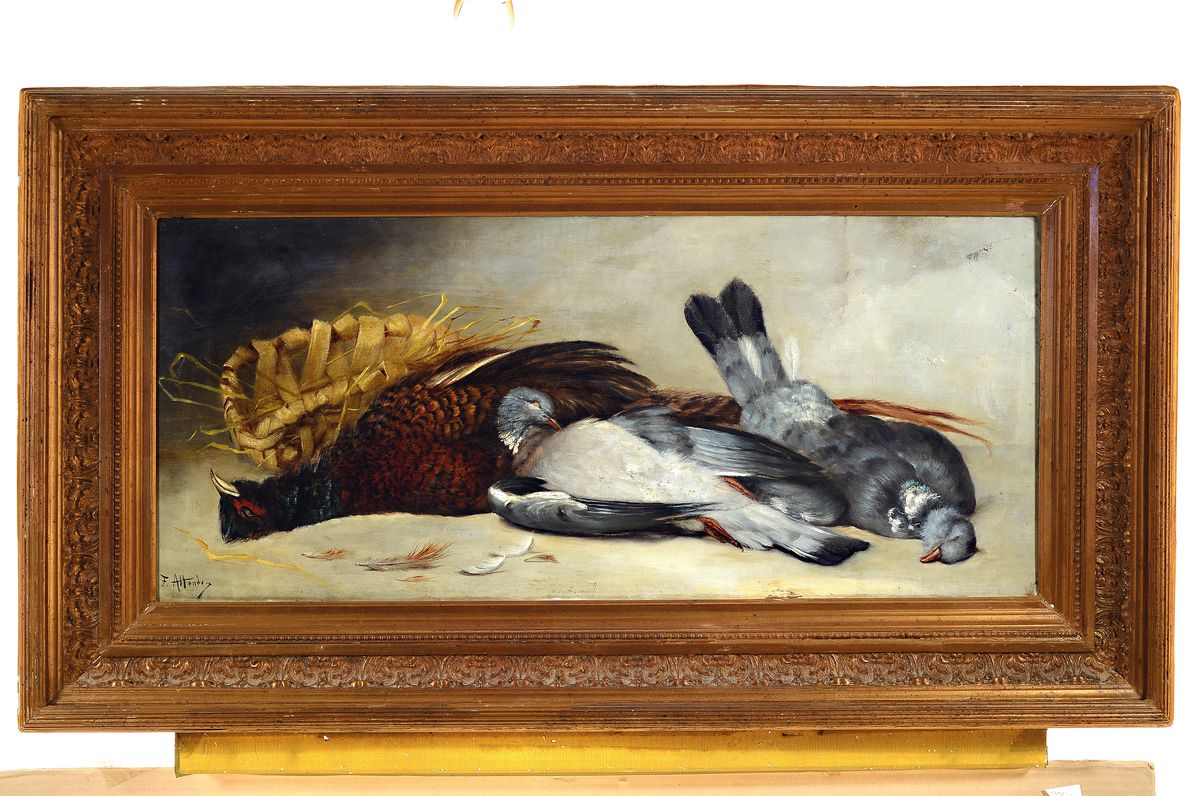 Detail k: Antoine Ferdinand Attendu, 1845-1908 Paris, Schüler von Louis Metting, tätig in Paris und Neuilly-sur-Seine, stellte regelmäßig 1878-1898 im ...