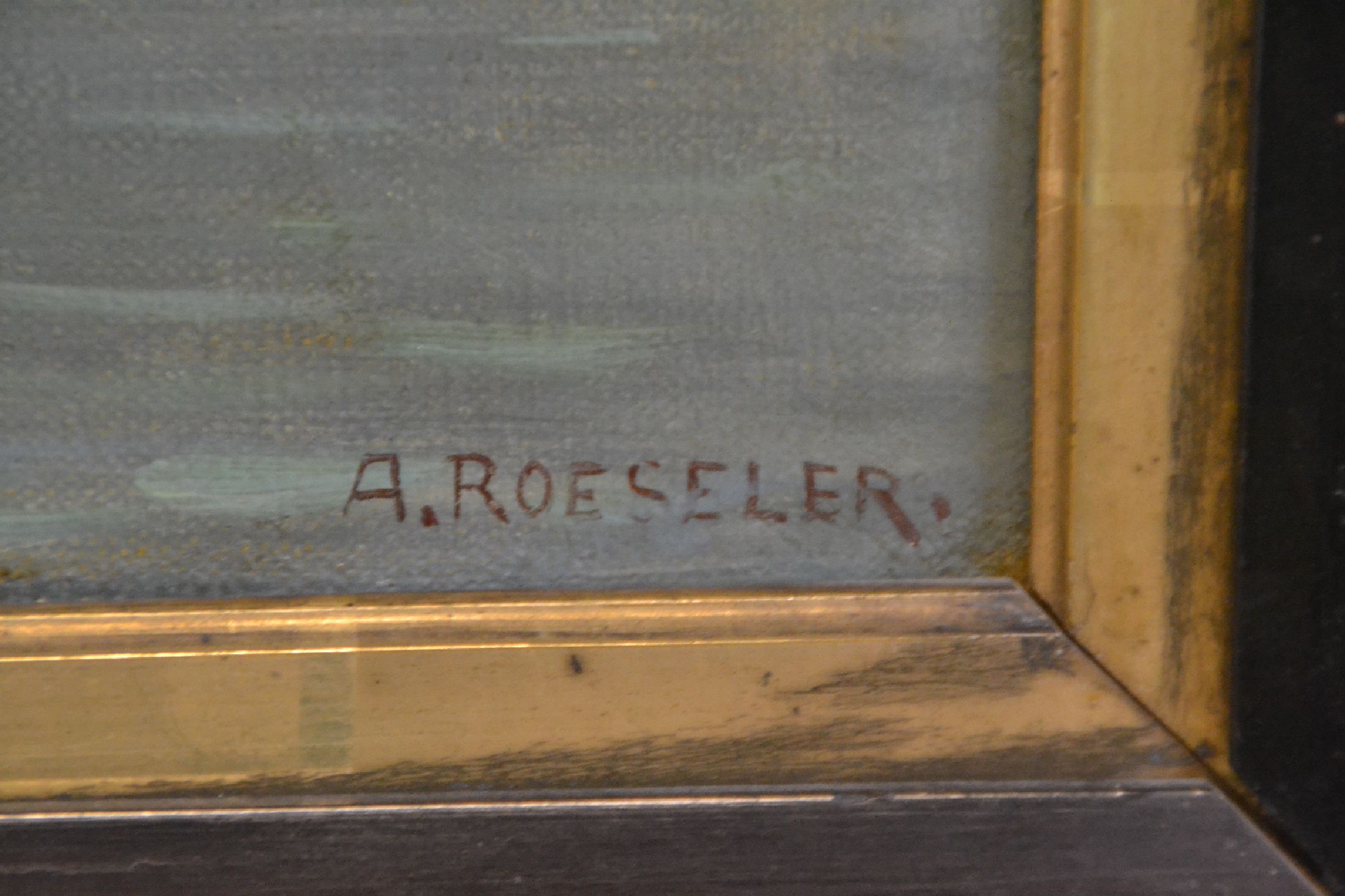 Detail d: August Roeseler, 1866 Hamburg-1934 München, Studium an der Akademie München bei Wilhelm Lindenschmitt, um 1900 gefragter Illustrator und ...