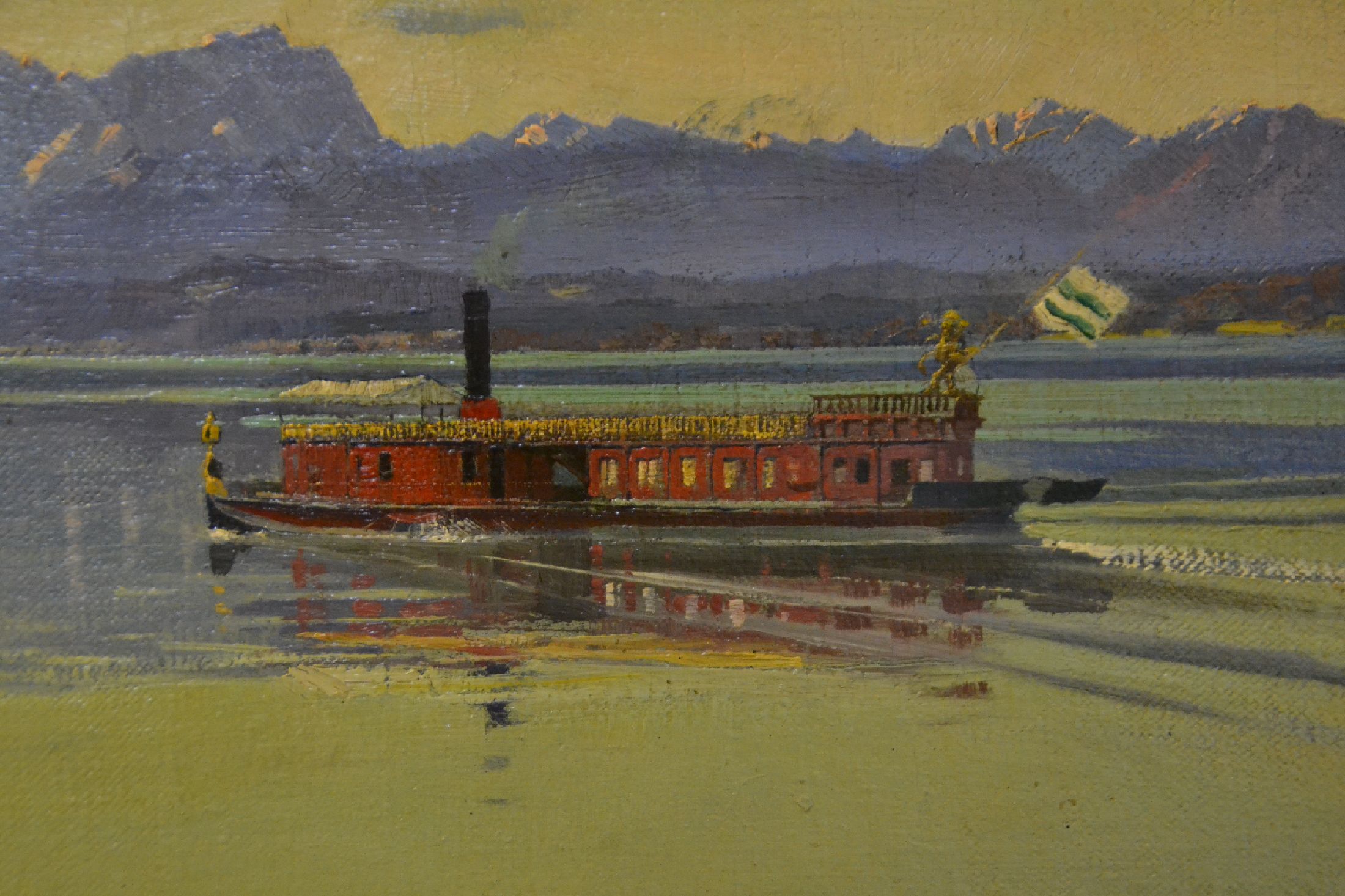 Detail b: August Roeseler, 1866 Hamburg-1934 München, Studium an der Akademie München bei Wilhelm Lindenschmitt, um 1900 gefragter Illustrator und ...