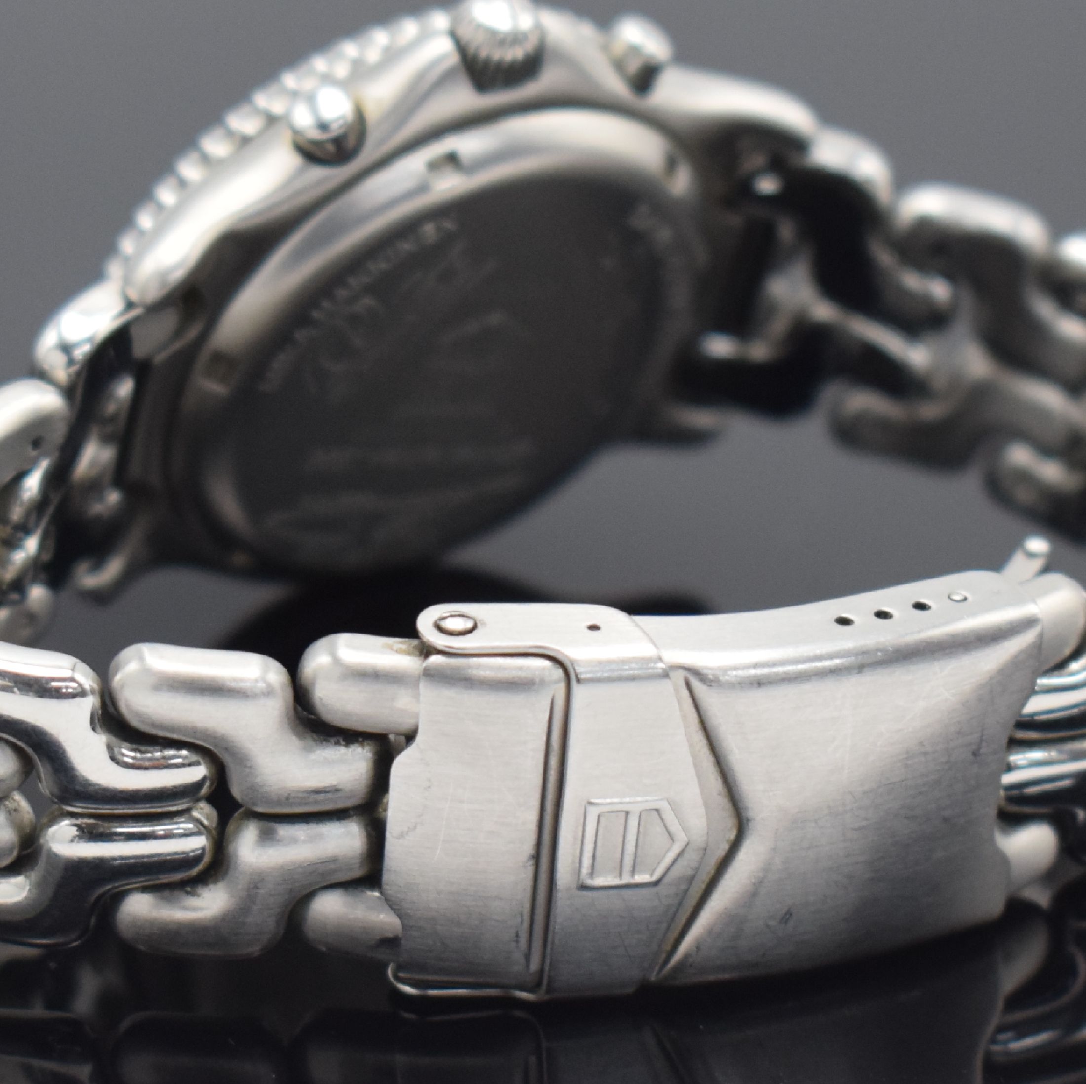 Detail c: TAG HEUER auf 3999 Stück limitierter Armbandchronograph Formula 1 West McLaren Mercedes 98 Referenz CG1117, Schweiz 1998, Edelstahlgeh. inkl. orig. ...