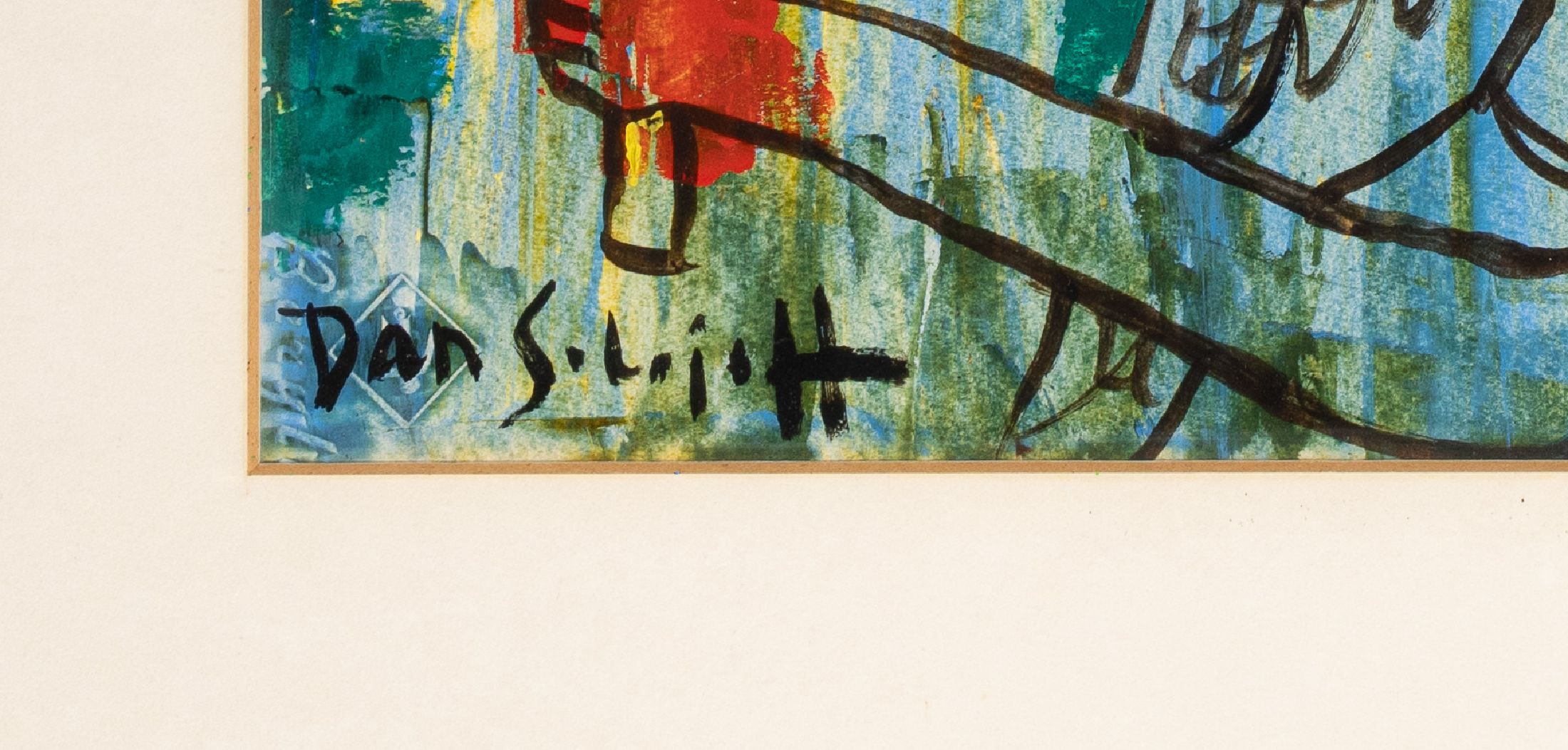 Detail b: Dan Solojoff, 1908 Stankt-Petersburg - 1994 Paris, 3 Arbeiten: je Gouache auf Papier, verschiedene Motive, unter dem Einfluss von Marc Chagall, unter ...