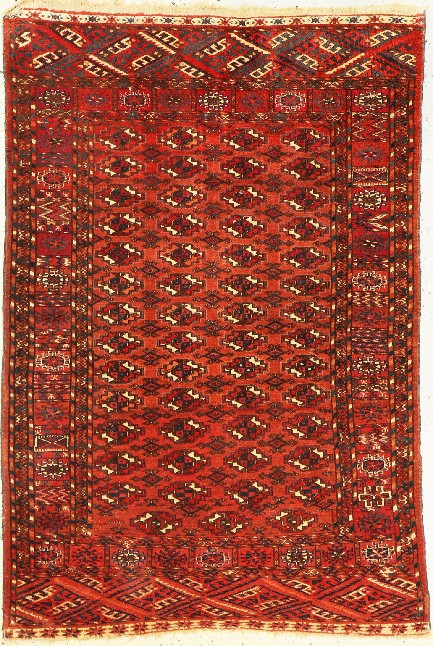 Tekke Herdteppich, Turkmenistan, um 1910, Wolle auf Wolle, ca. 150 x 103 cm, EHZ: 2