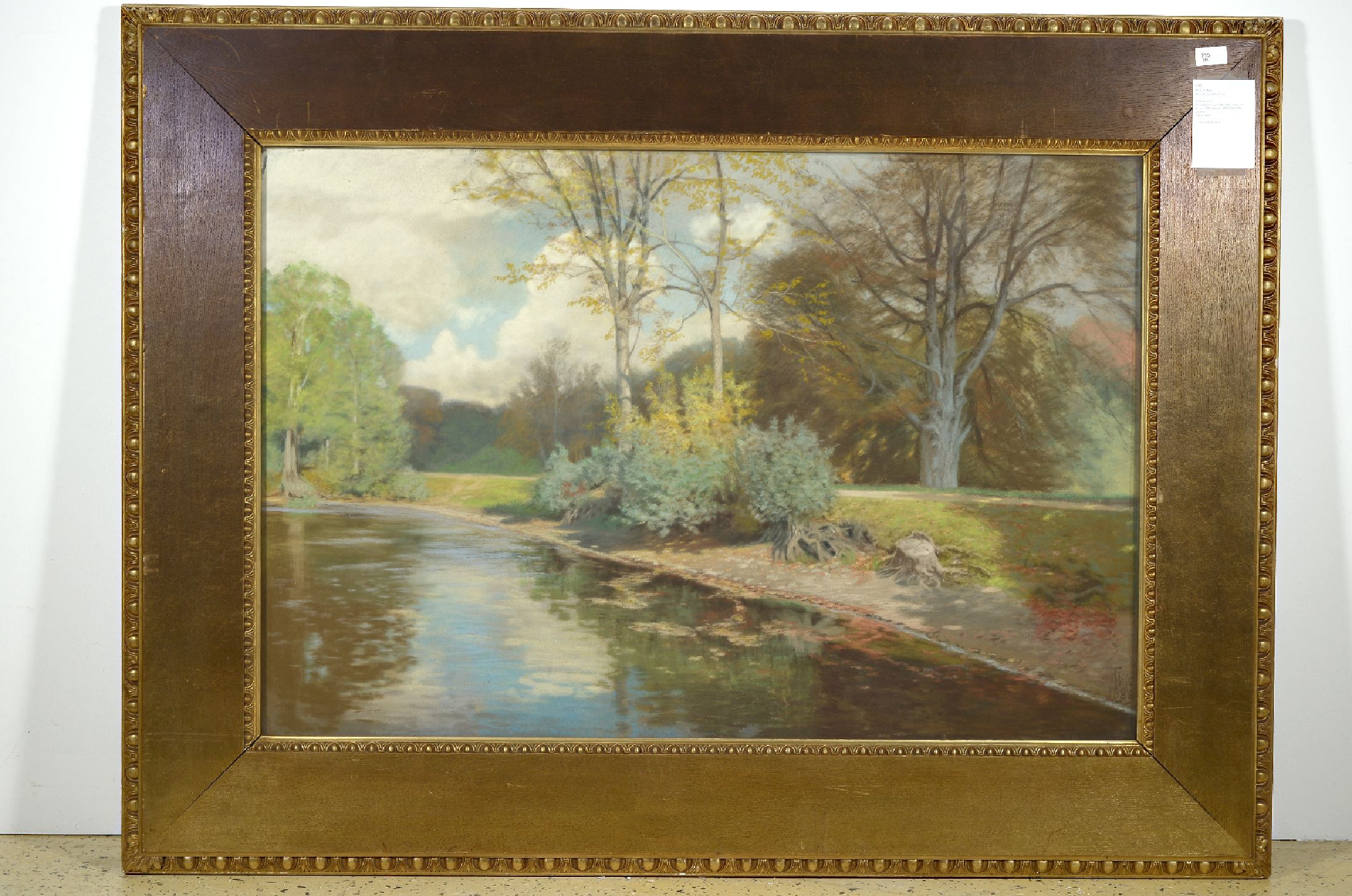 Thorvald Niss, 1842-1905, Studium an der Kgl. Dänischen Akademie Kopenhagen, als Dekorateur in der Porzellanmanufaktur Royal Kopenhagen tätig, ...