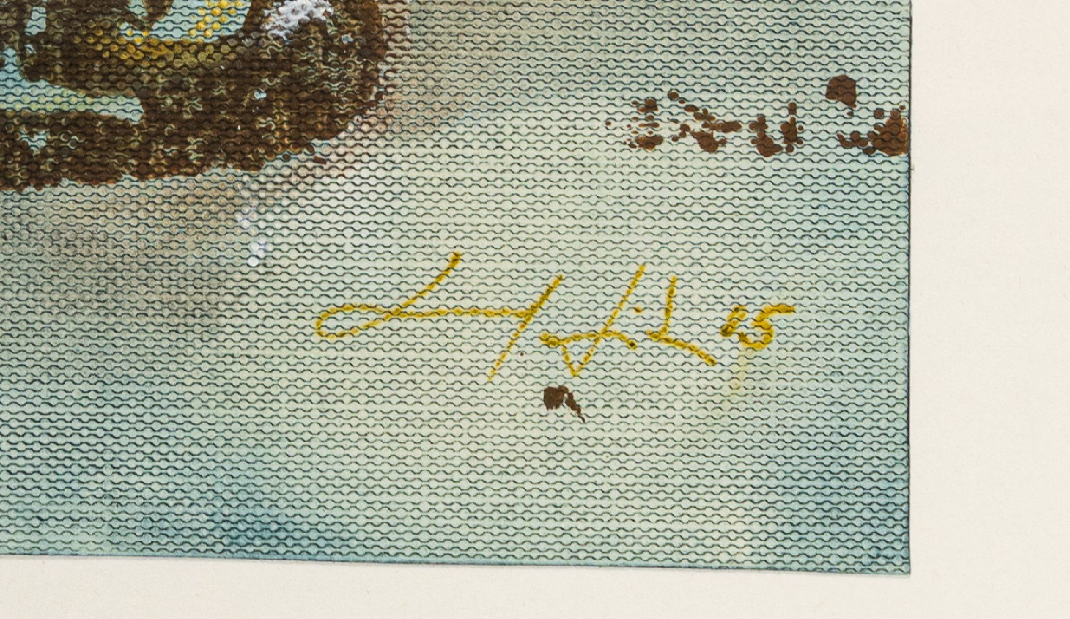 Detail a: Gerd Ditz, 1941-2004 Landau, Studium an der freien Akademie Mannheim bei Berger-Bergner und Hans Nagel, lebte und arbeitete seit 1965 in ...