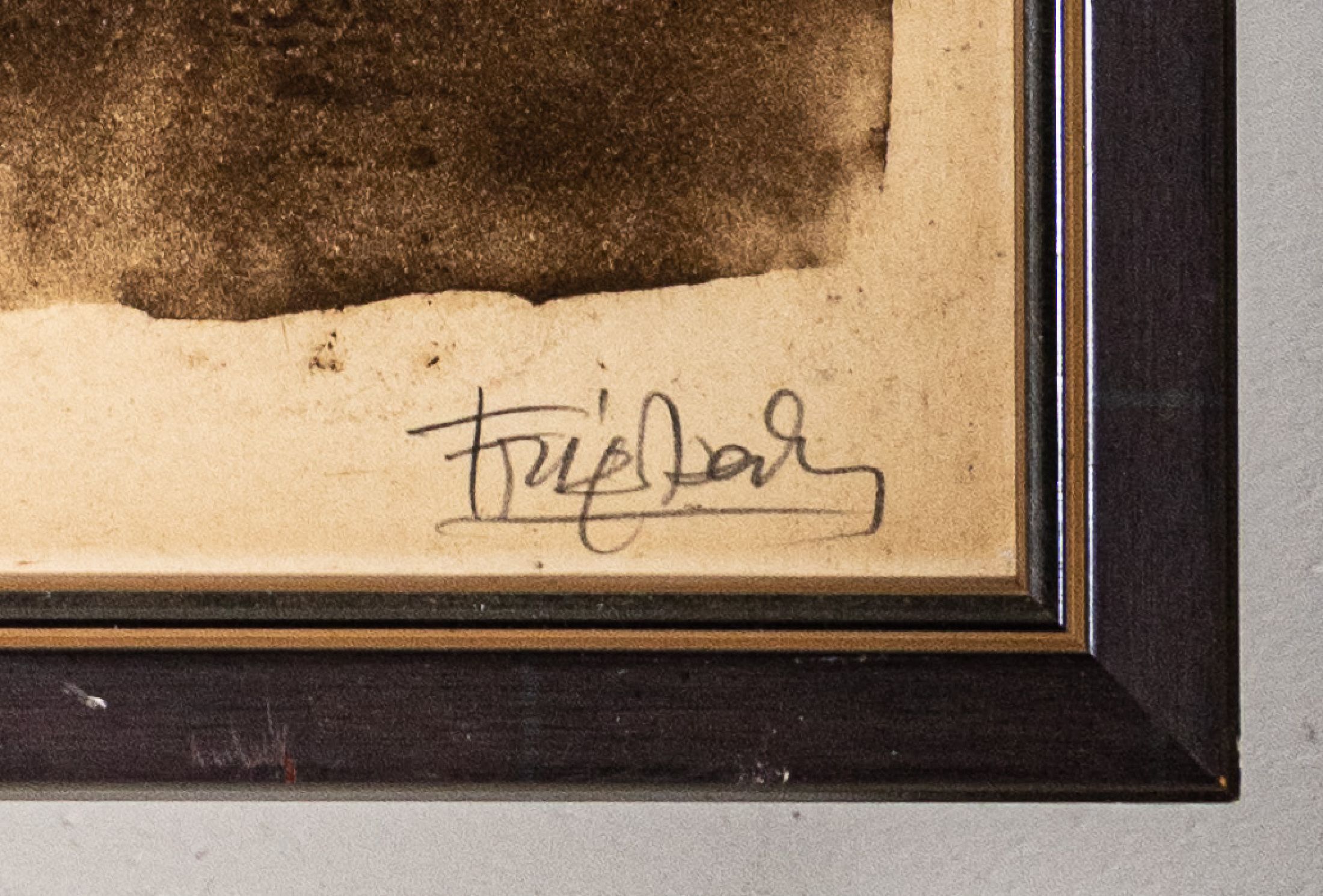 Detail a: Johnny Friedländer, 1912-1992, große Farblithographie, handsigniert und num. 79/95, ca. 100x75cm, u.Gl., R. ca. 105x80cm