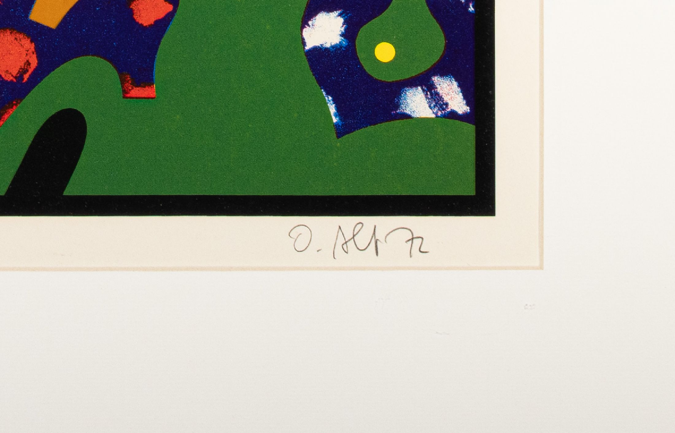 Detail a: Otmar Alt,geb.1940, drei Lithografien, alle num. und handsigniert,a. 62/12, ca. Abb. 33 x 29.5 cm, b. 89/120 , Abb. 24 x 22 cm, c. 50/100, dat. 72, ...